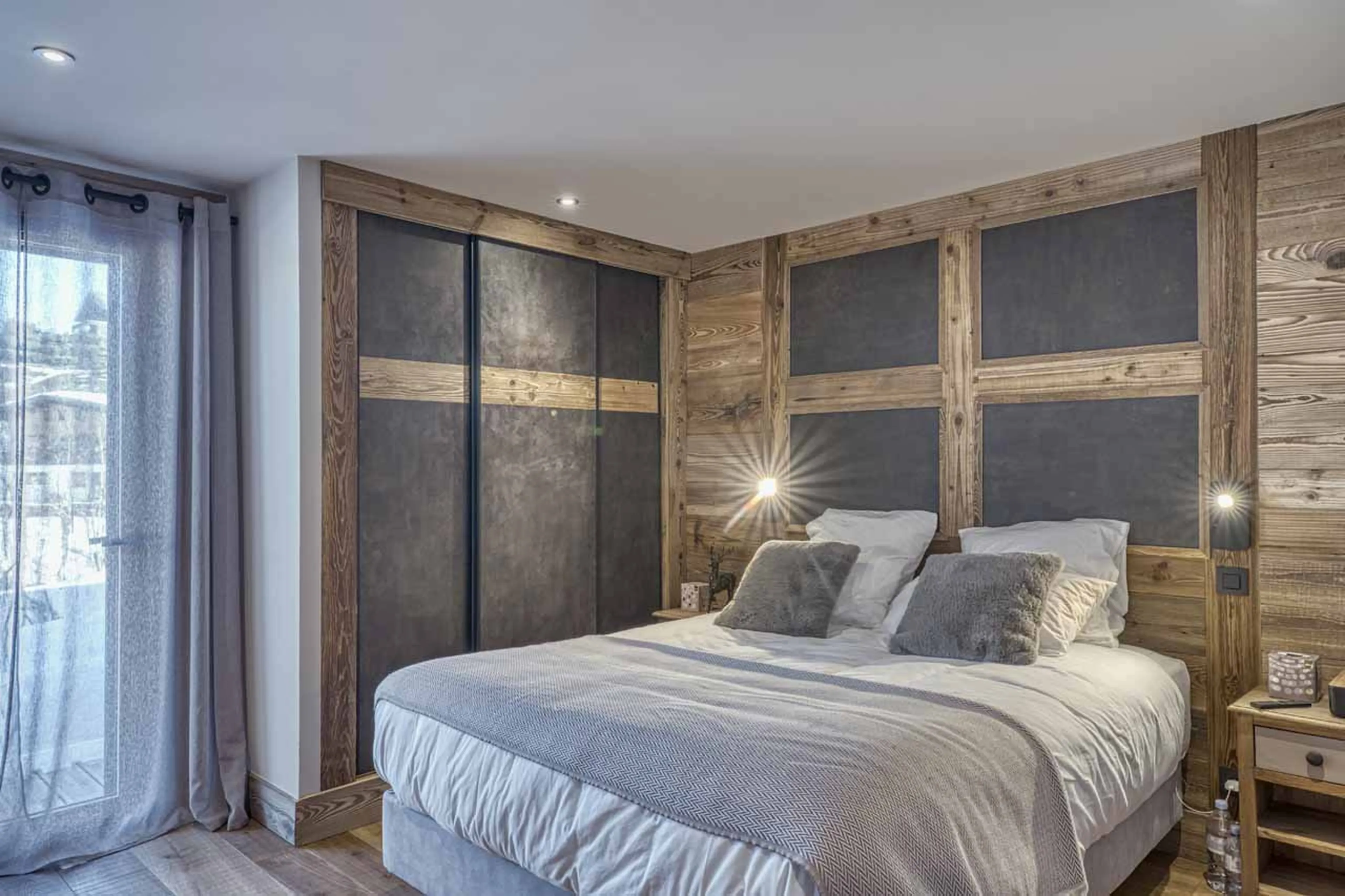 Bedroom 2 at Chalet de Gabin in Megeve