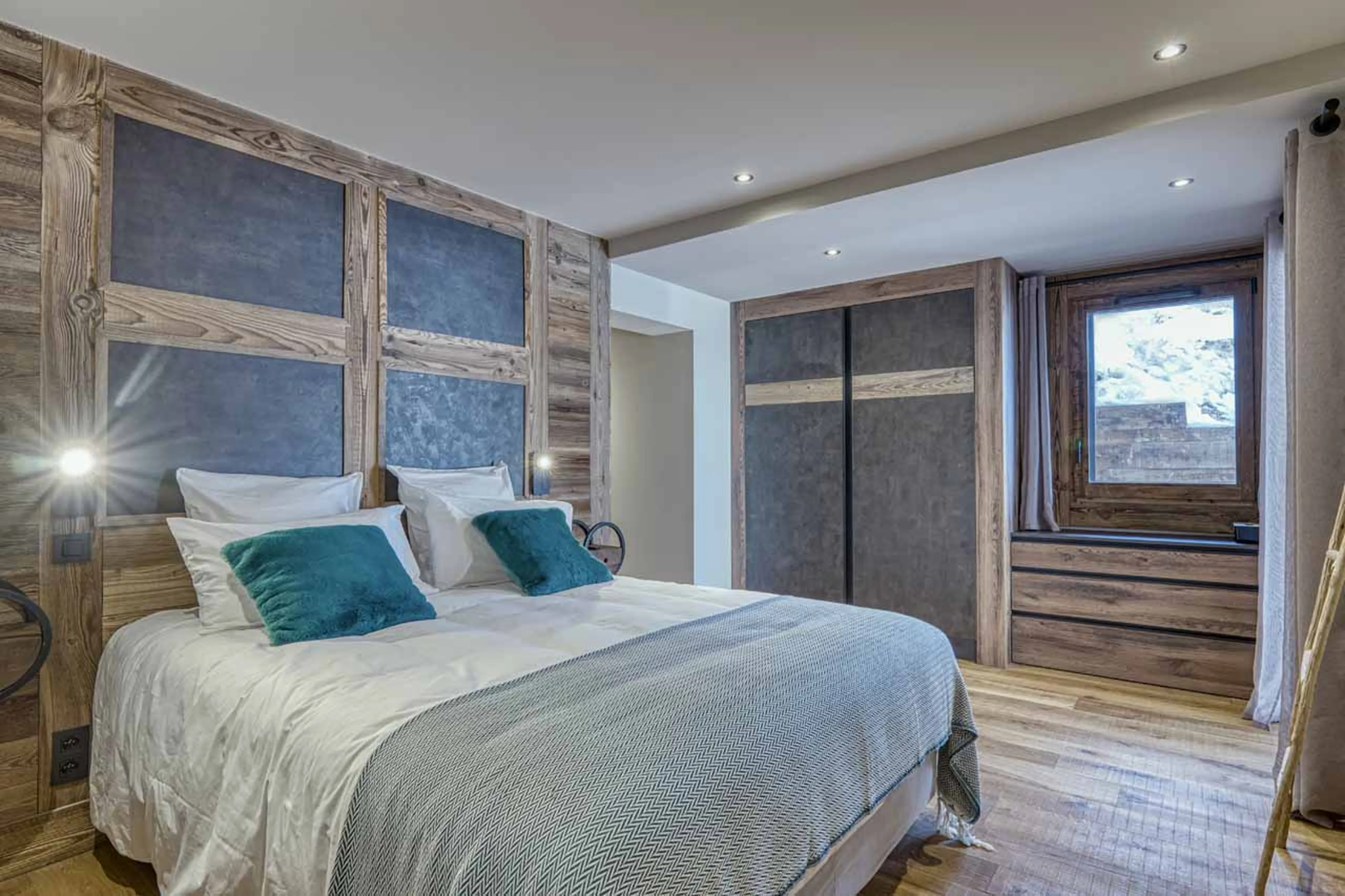 Bedroom 3 at Chalet de Gabin in Megeve