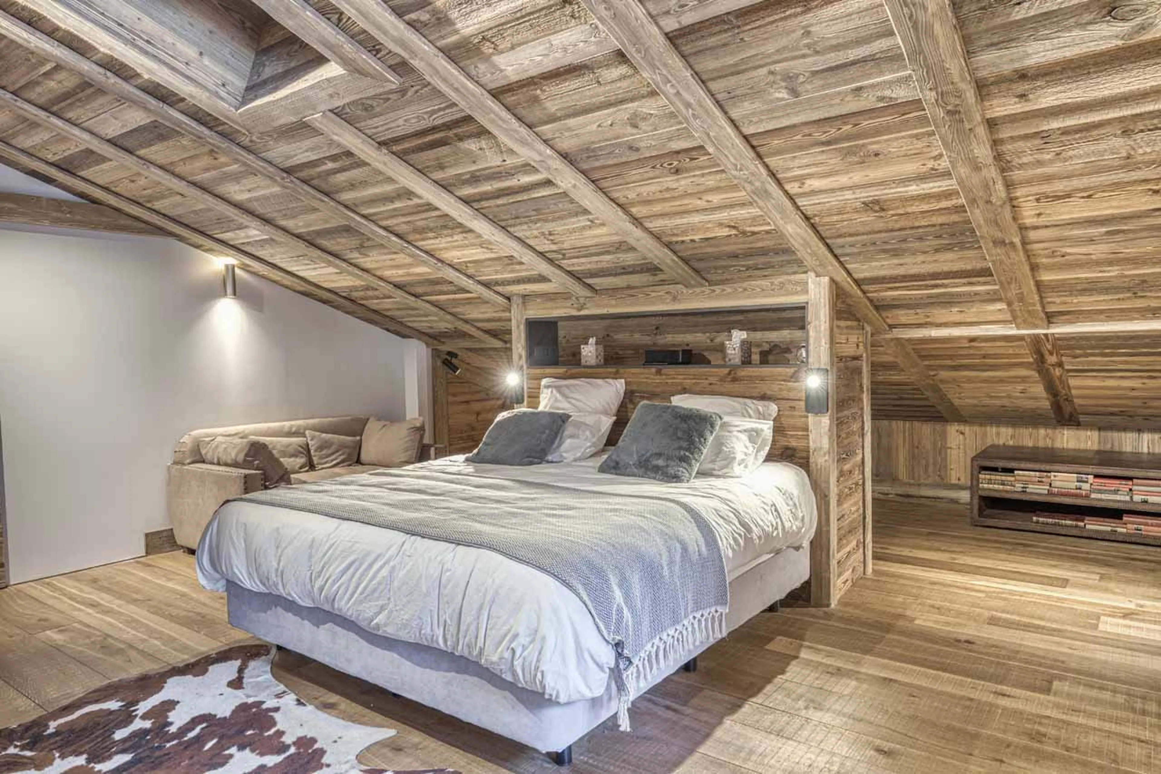 Bedroom 1 at Chalet de Gabin in Megeve