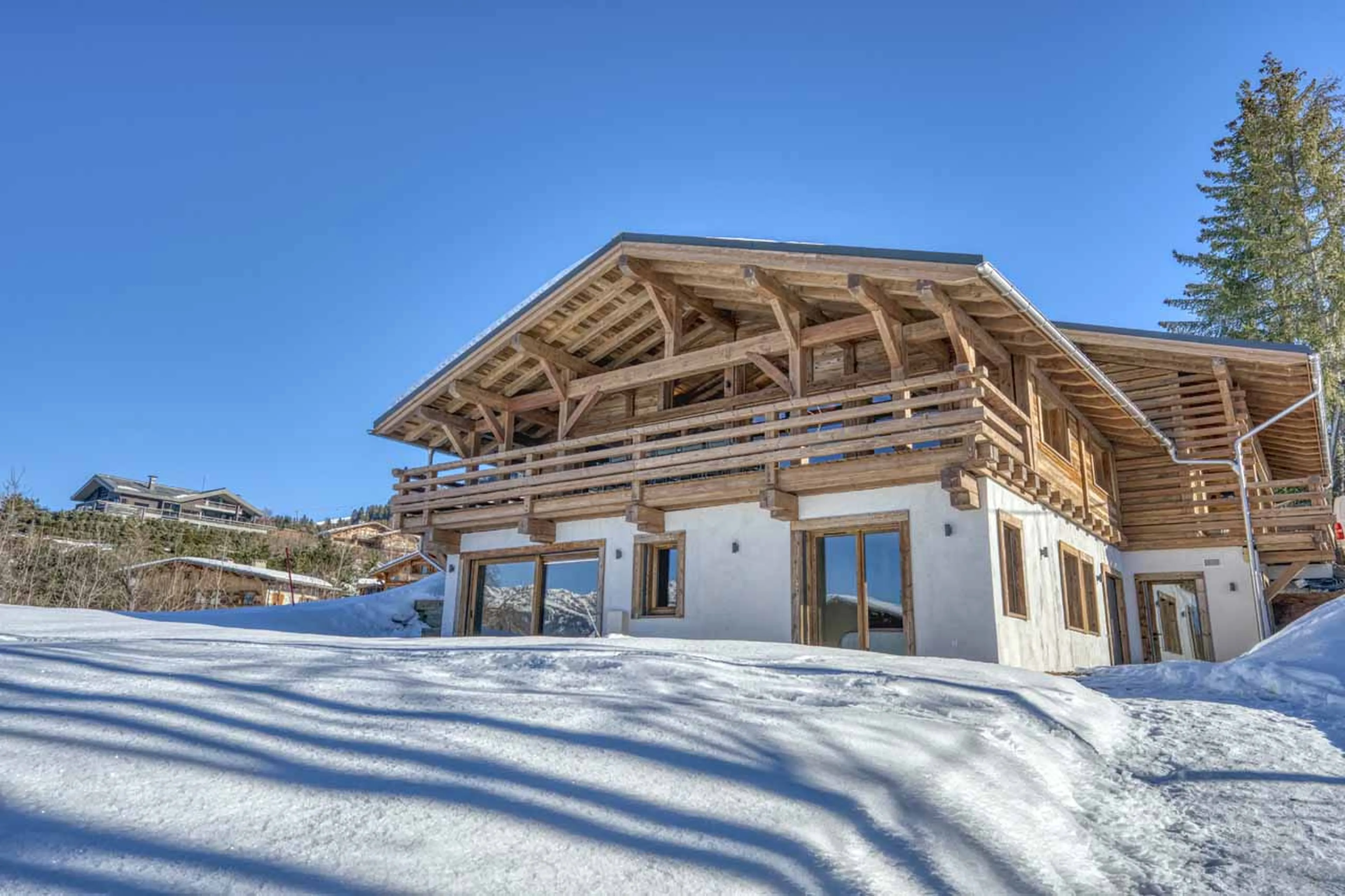 Exterior of Chalet De Gabin in Megeve