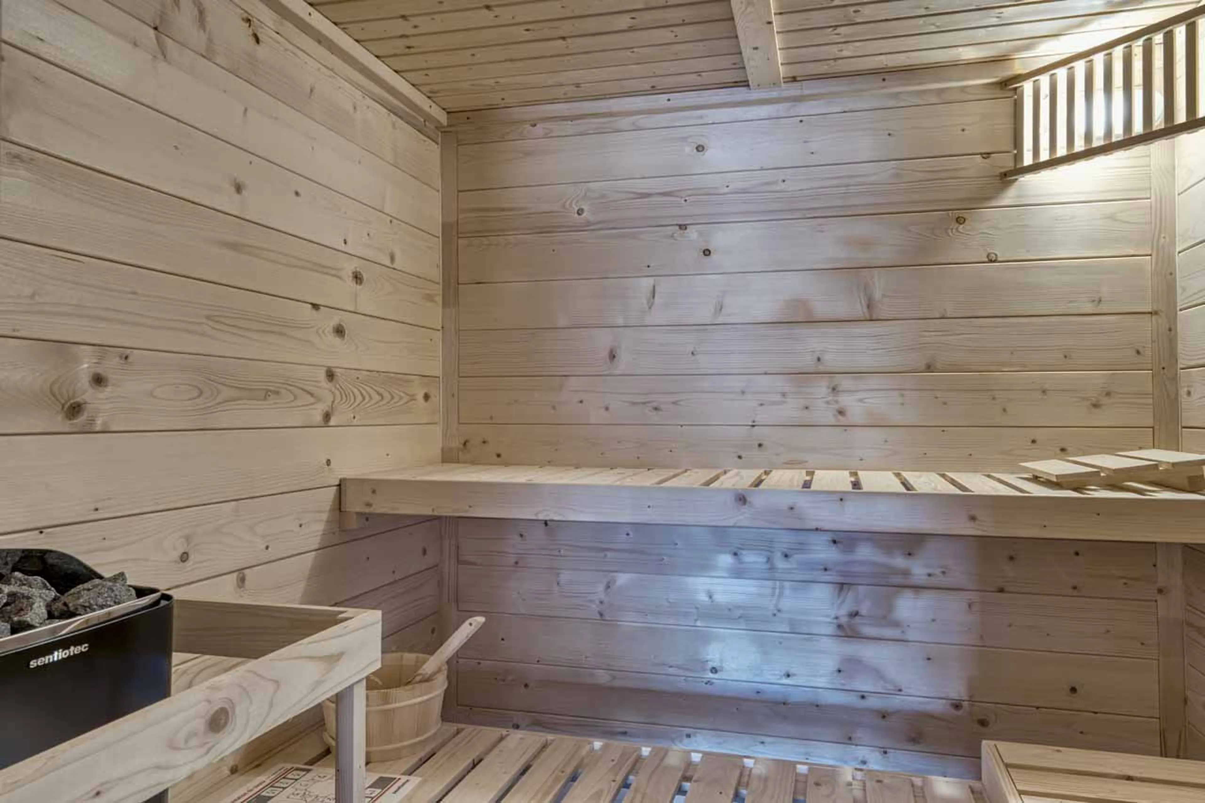 Spa sauna at Chalet de Gabin in Megeve