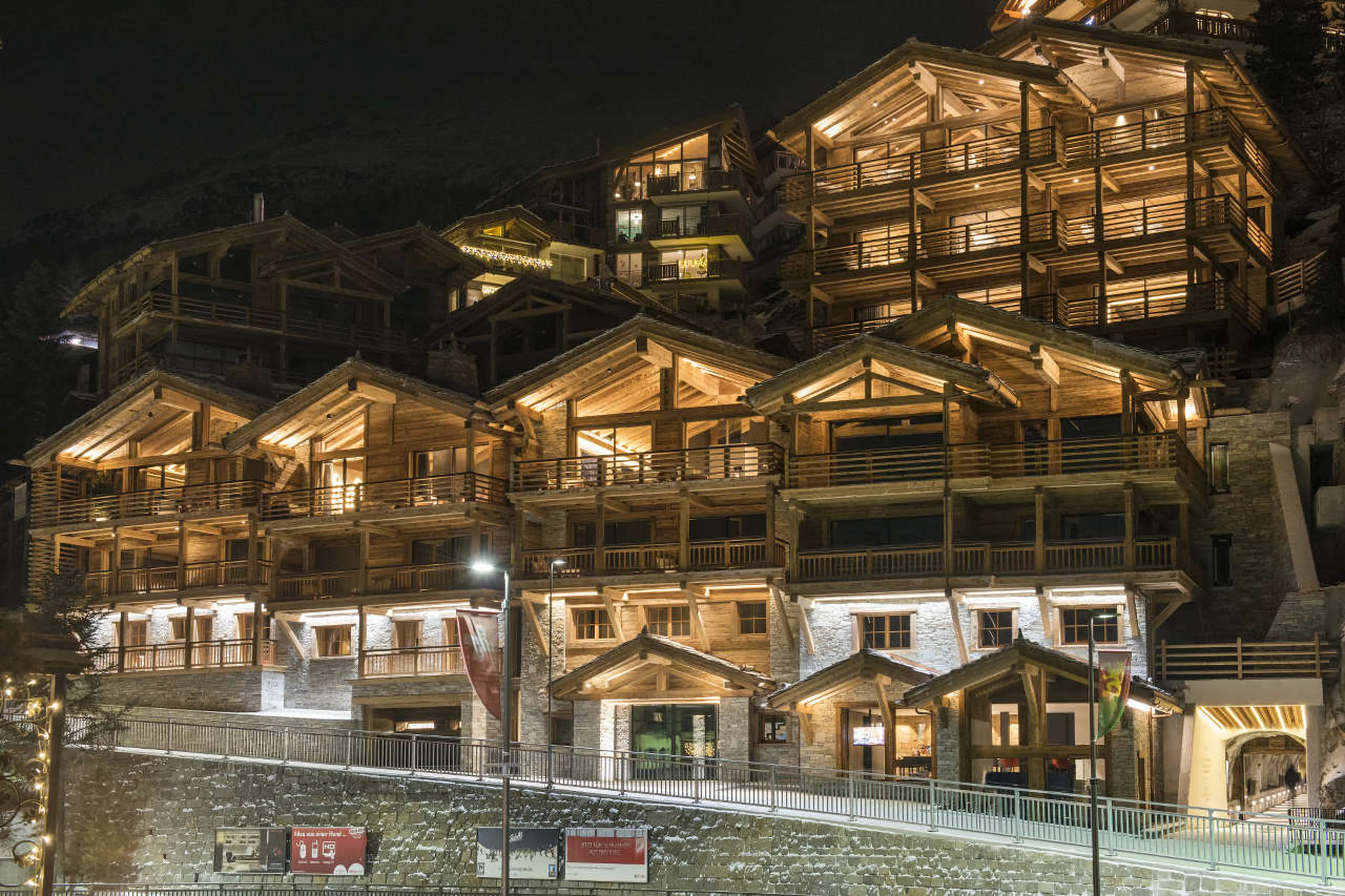 Exterior of Chalet Denali in Zermatt