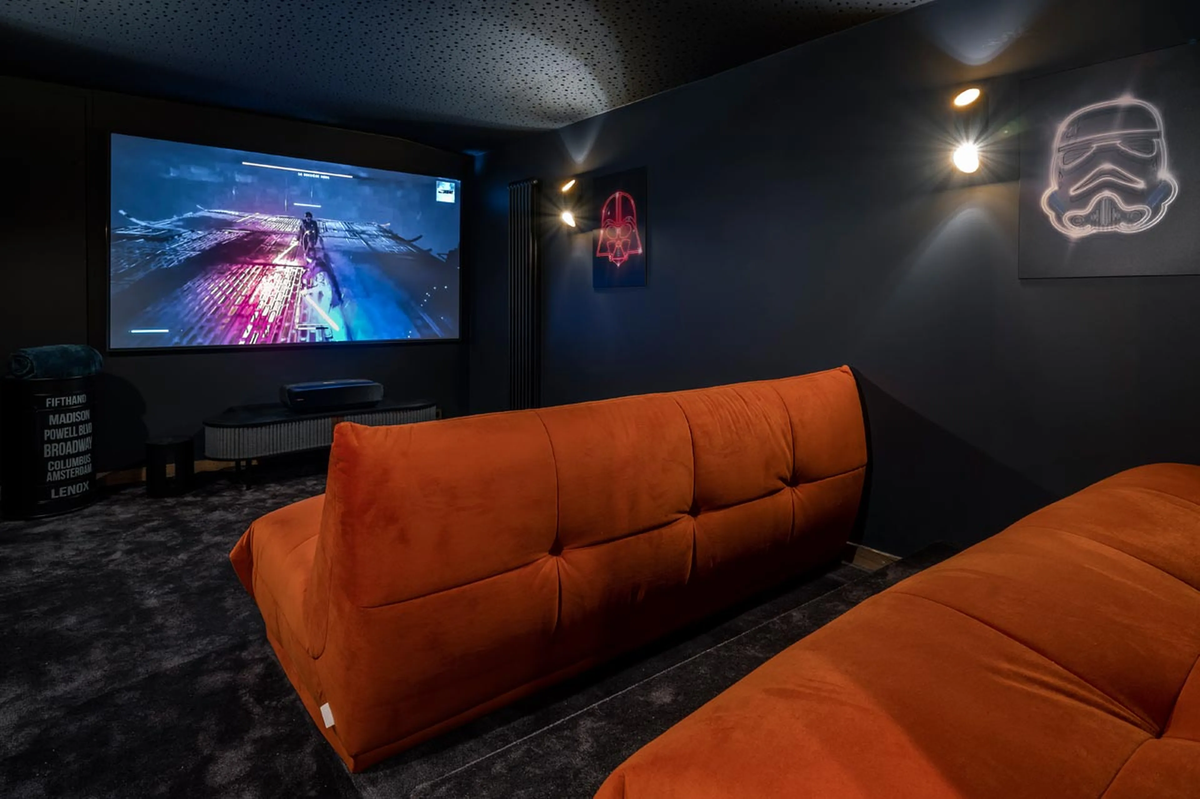 Home cinema at Chalet des Amis in Meribel