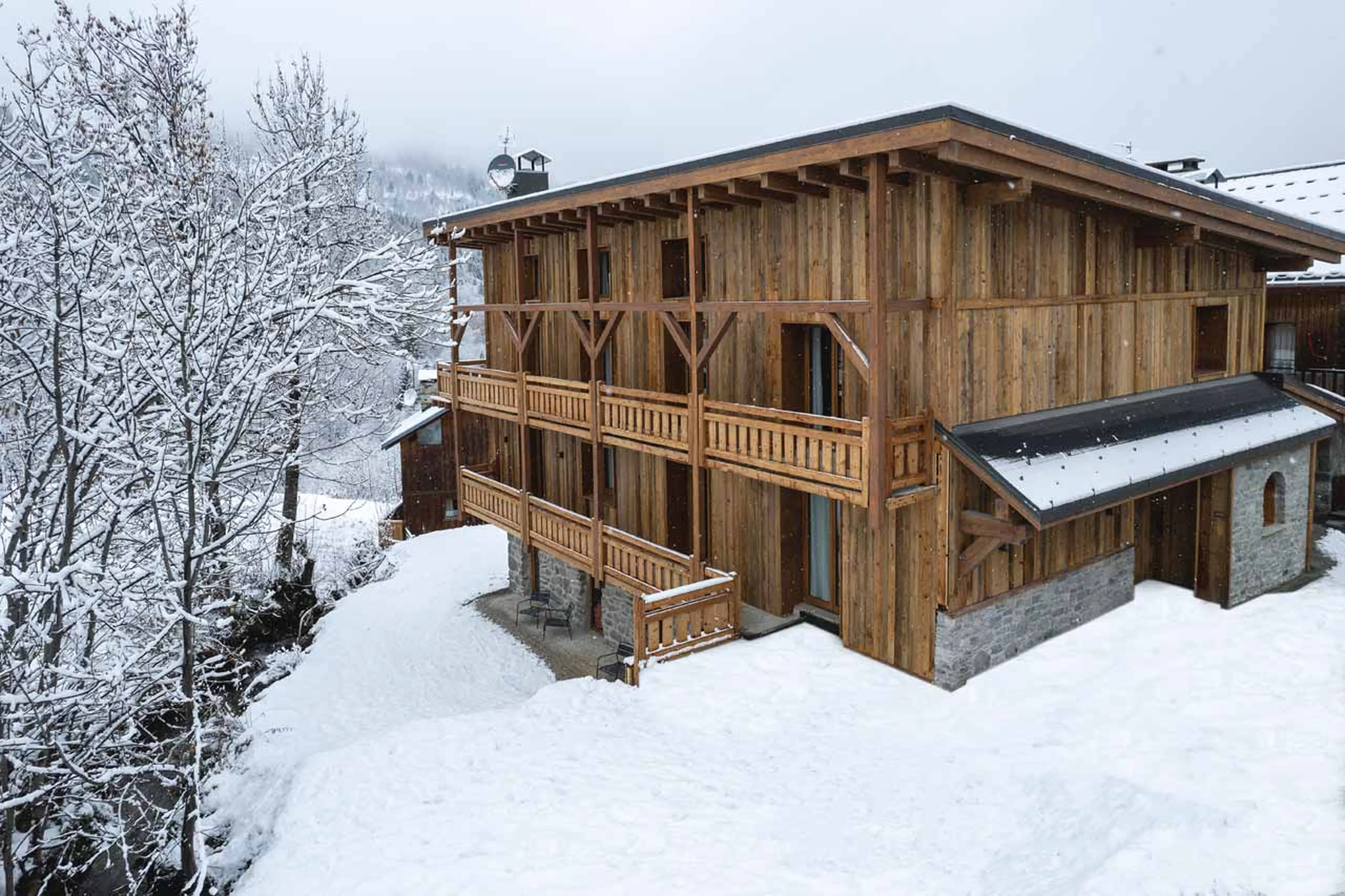Exterior of Chalet des Amis in Meribel
