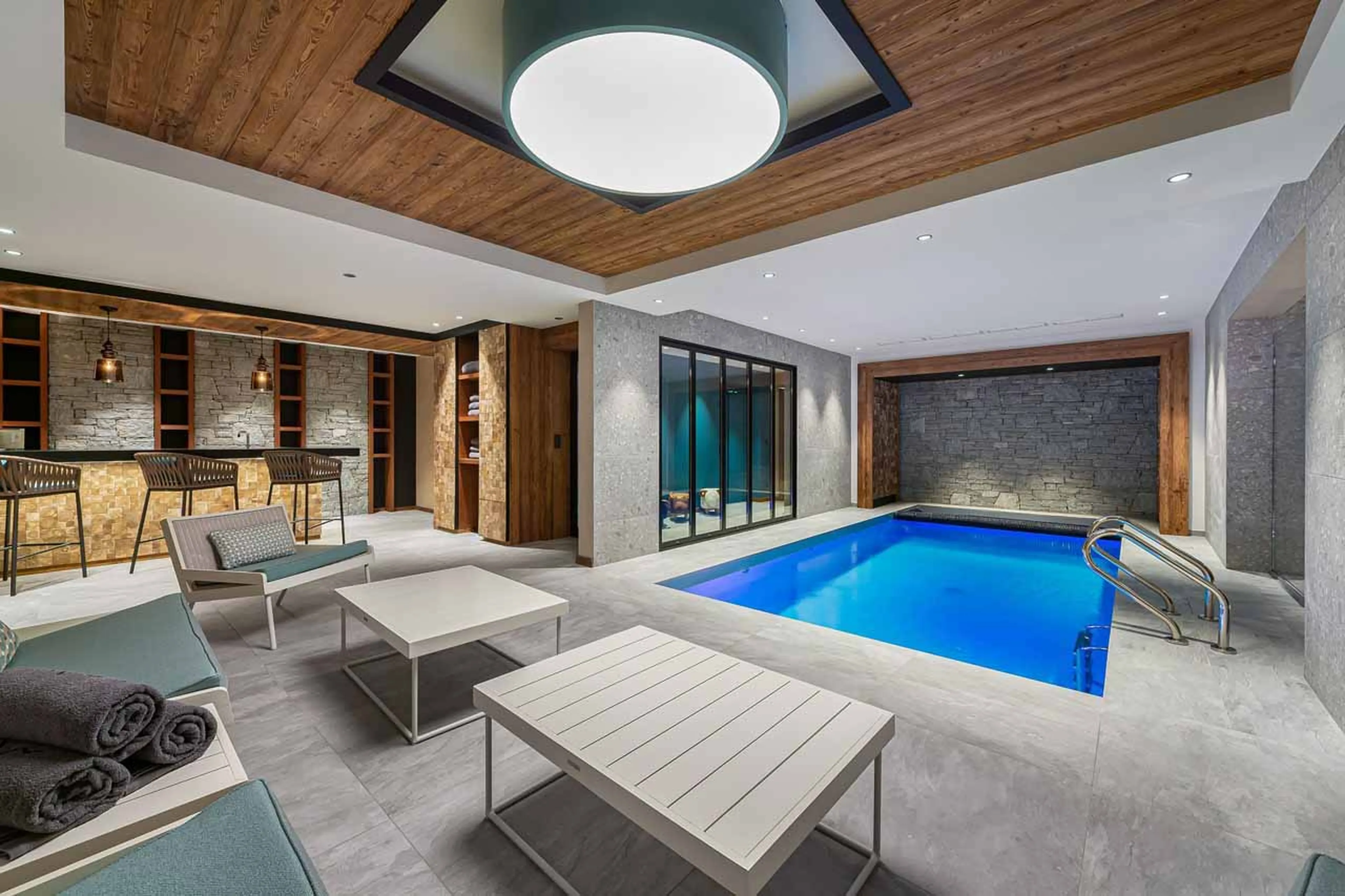 Spa at Chalet Divinity in Megeve