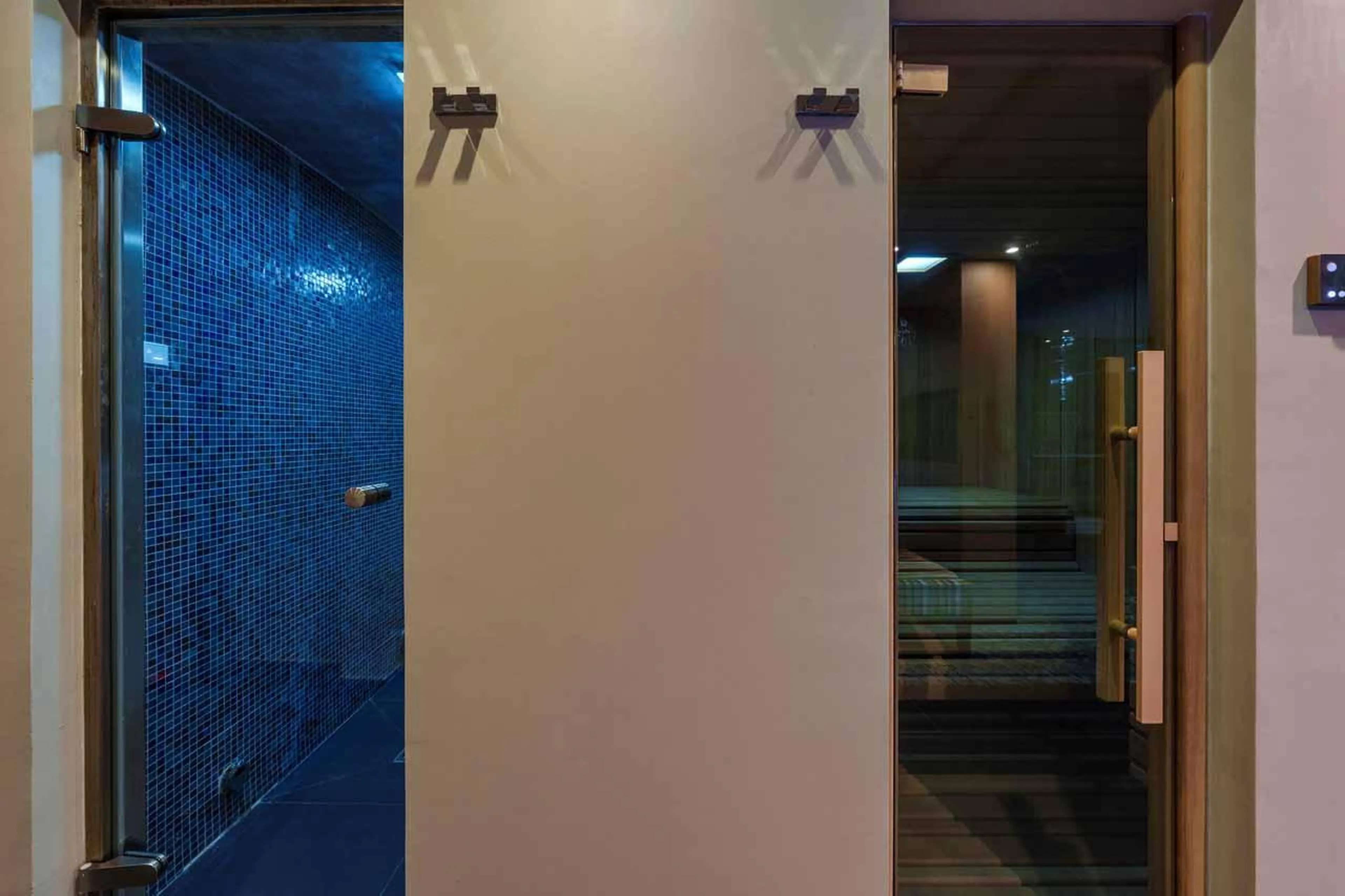 Spa sauna and hammam at  Chalet Dolce Vita in Courchevel 1650