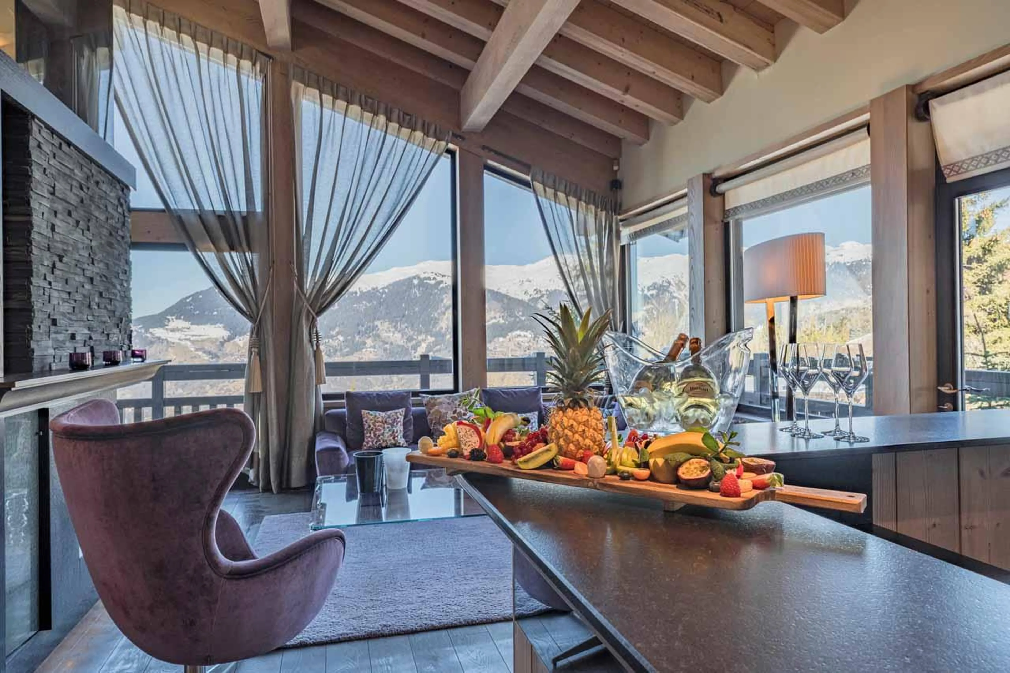 Bar at Chalet Dolce Vita in Courchevel 1650