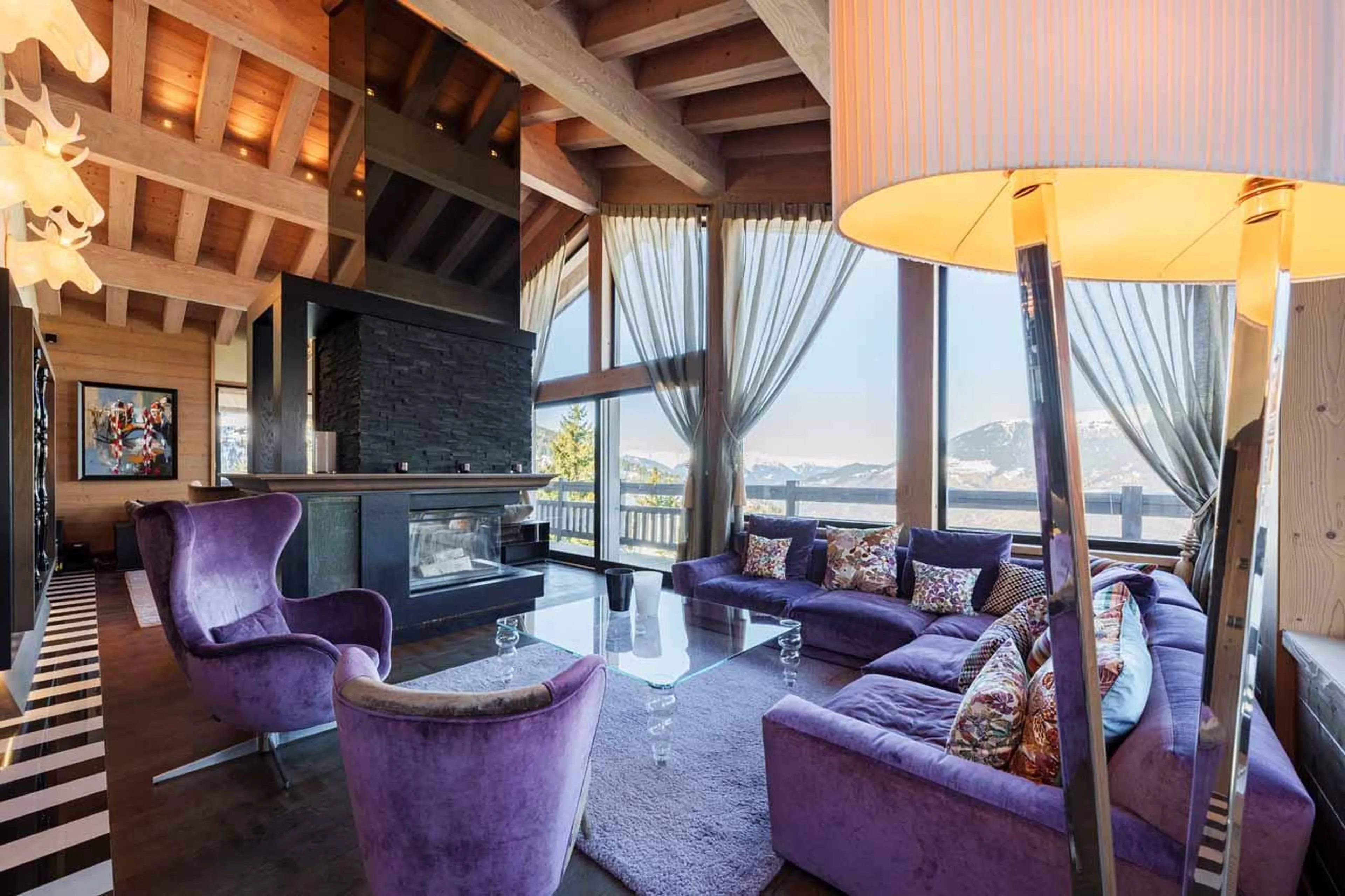 Living area of Chalet Dolce Vita in Courchevel 1650