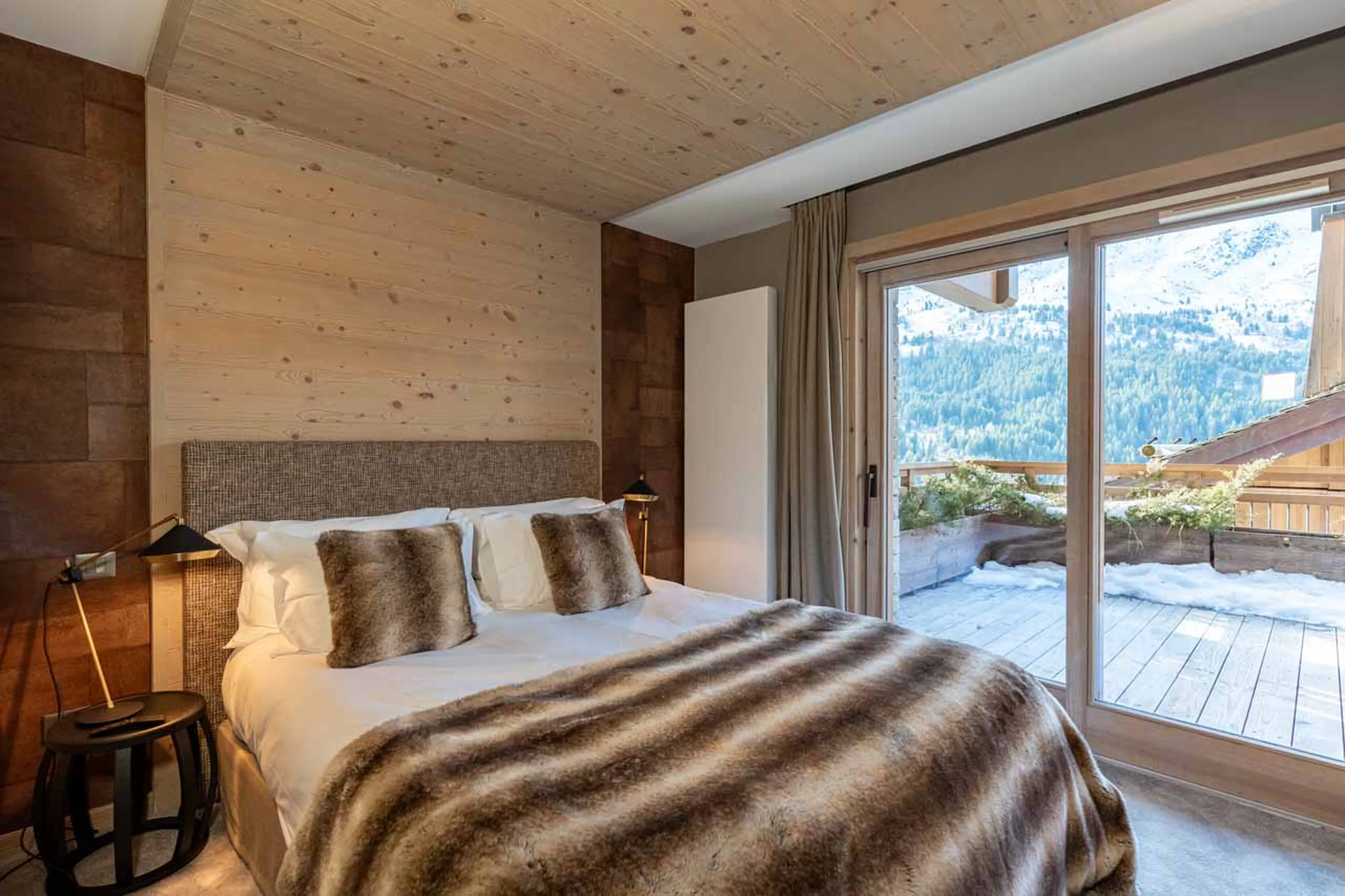 Bedroom 1 at Apartment Doron in Meribel