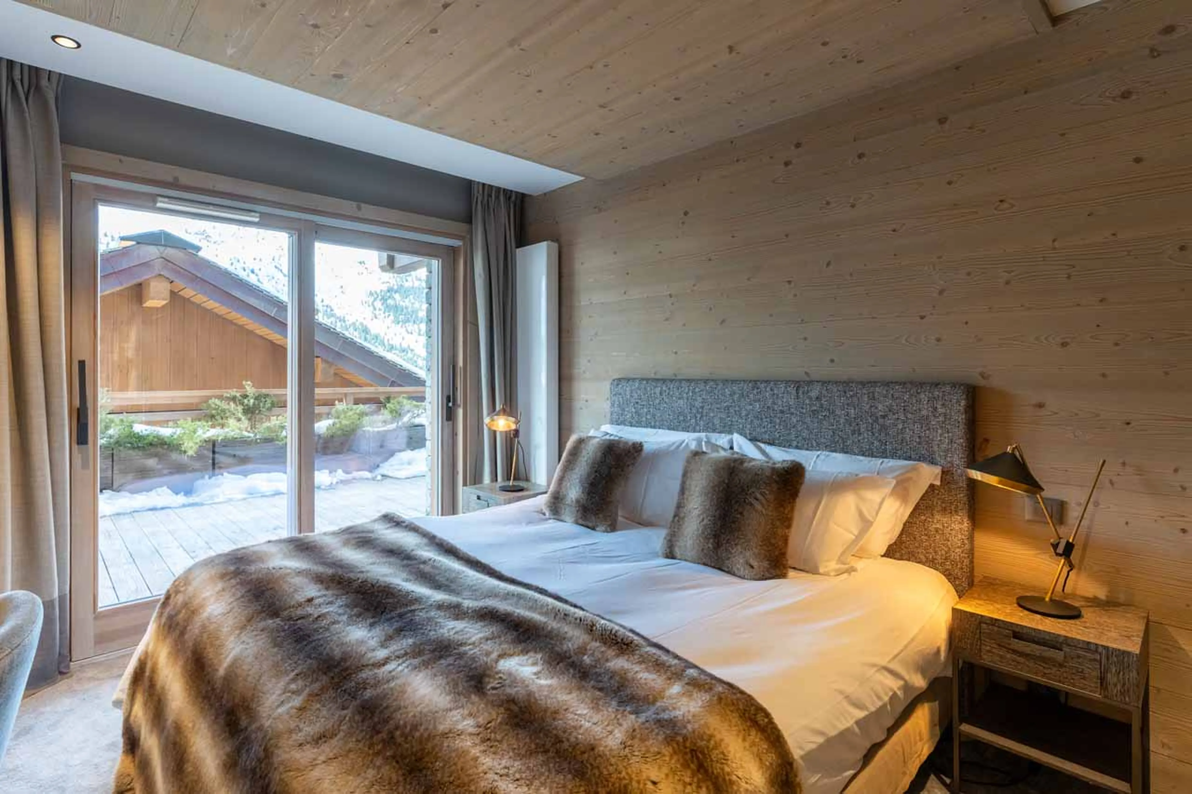 Bedroom 2 at Apartment Doron in Meribel