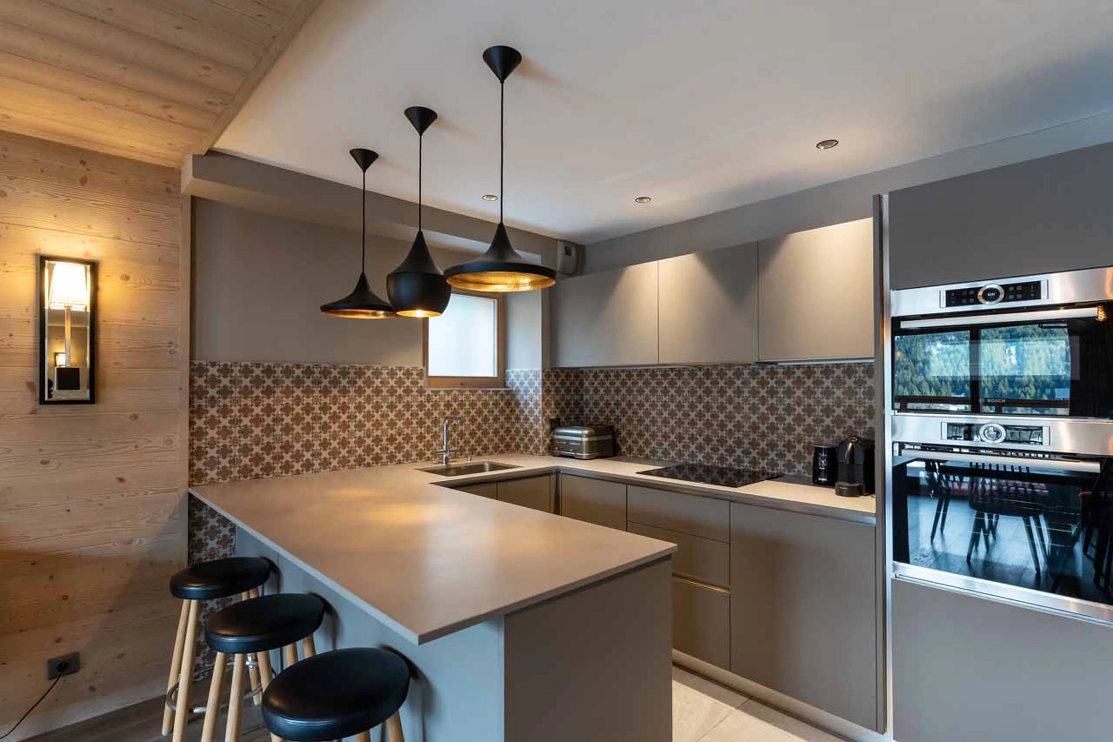 Kitchen at Apartment Doron in Meribel