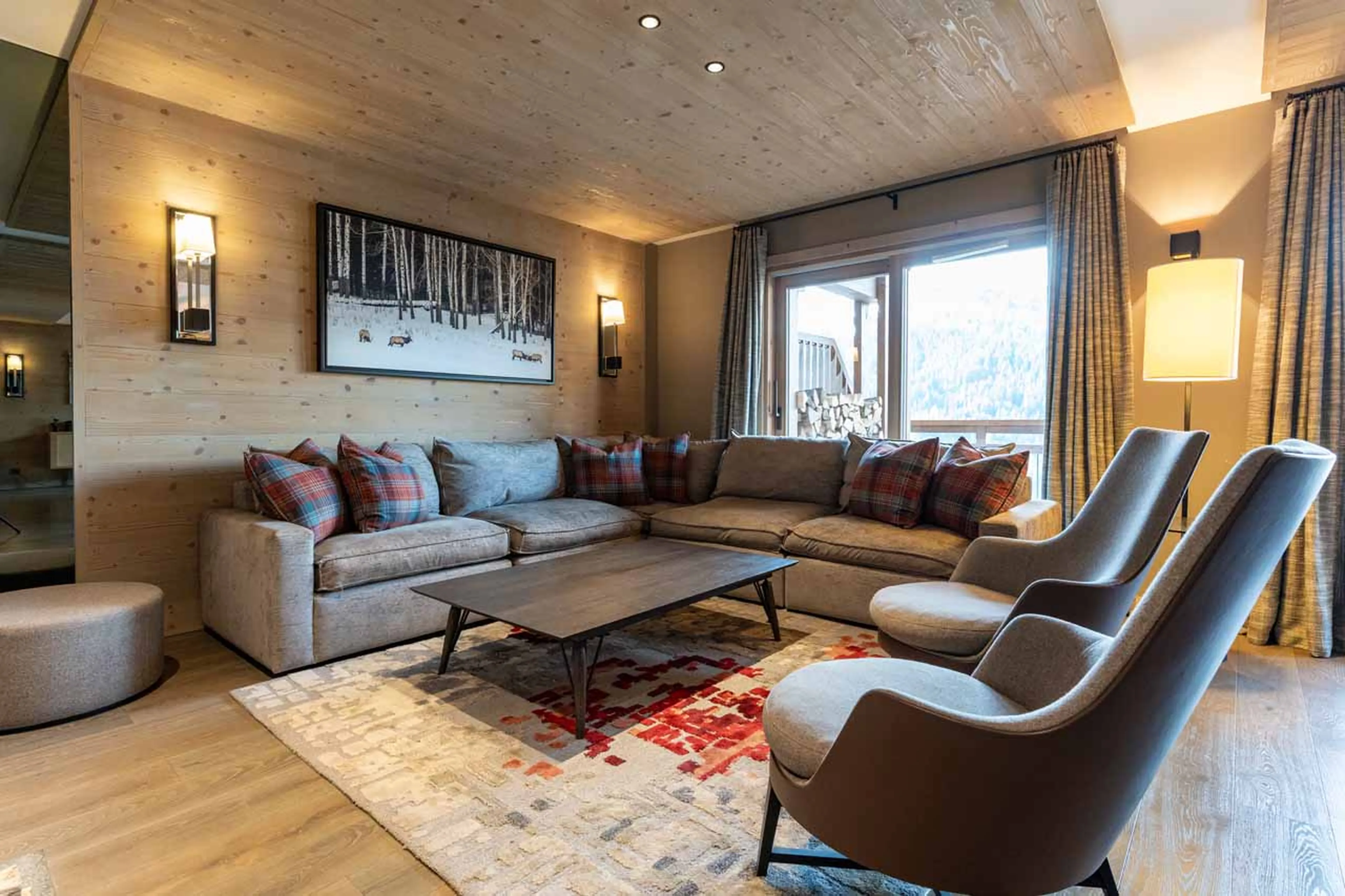 Living area at Apartment Doron in Meribel