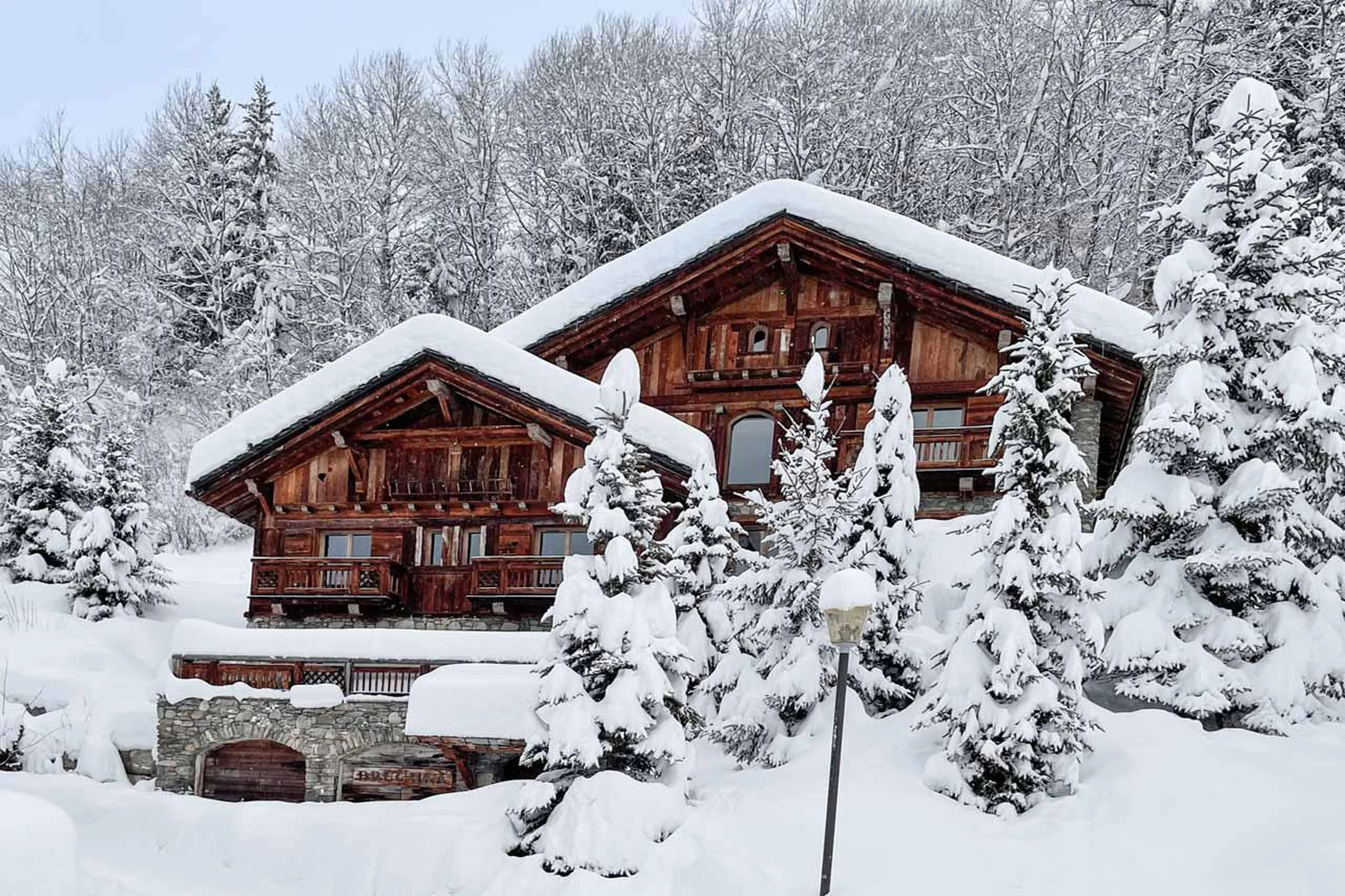 Views from Chalet Druchka in Meribel