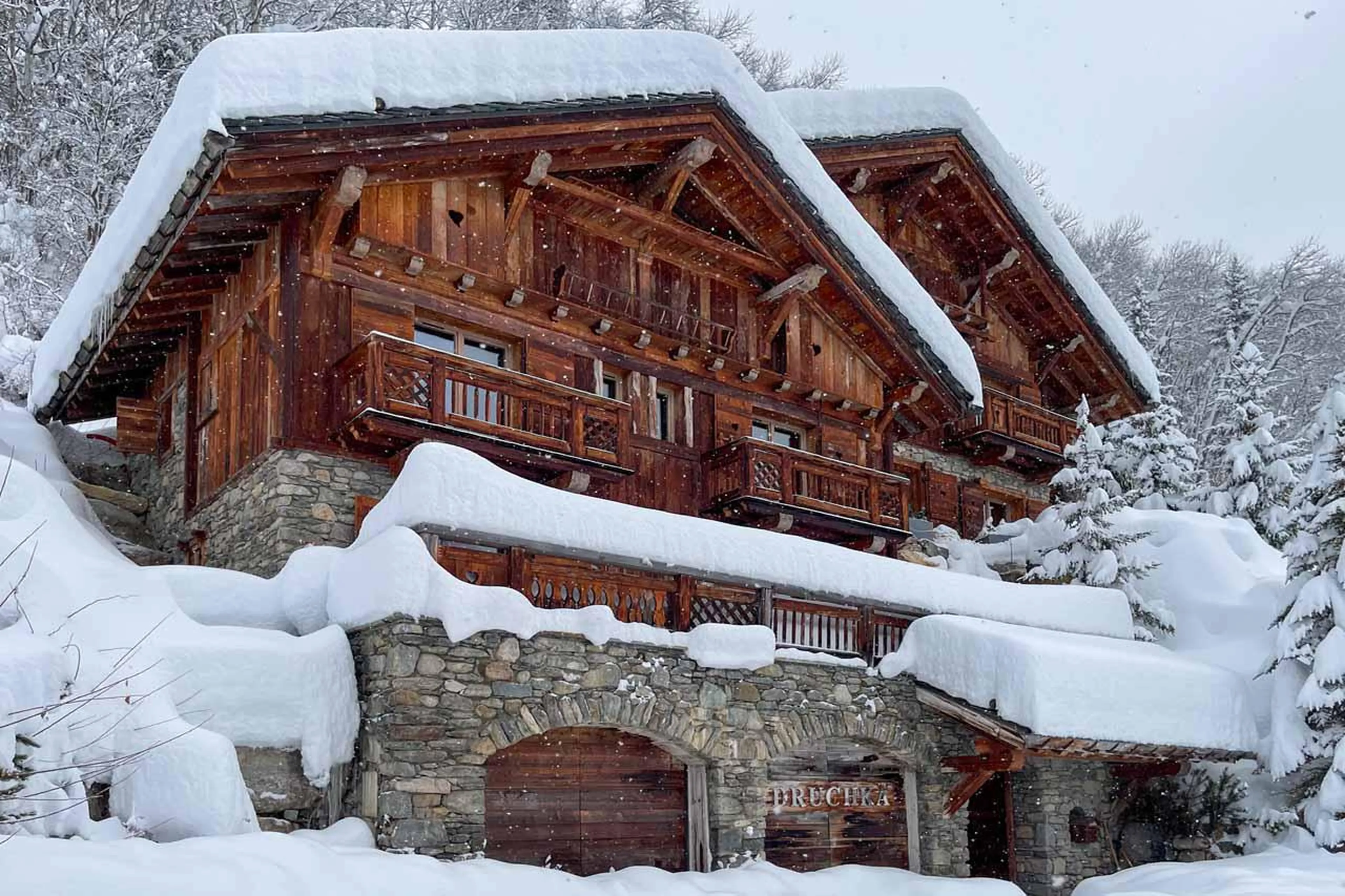 Exterior of Chalet Druchka in Meribel
