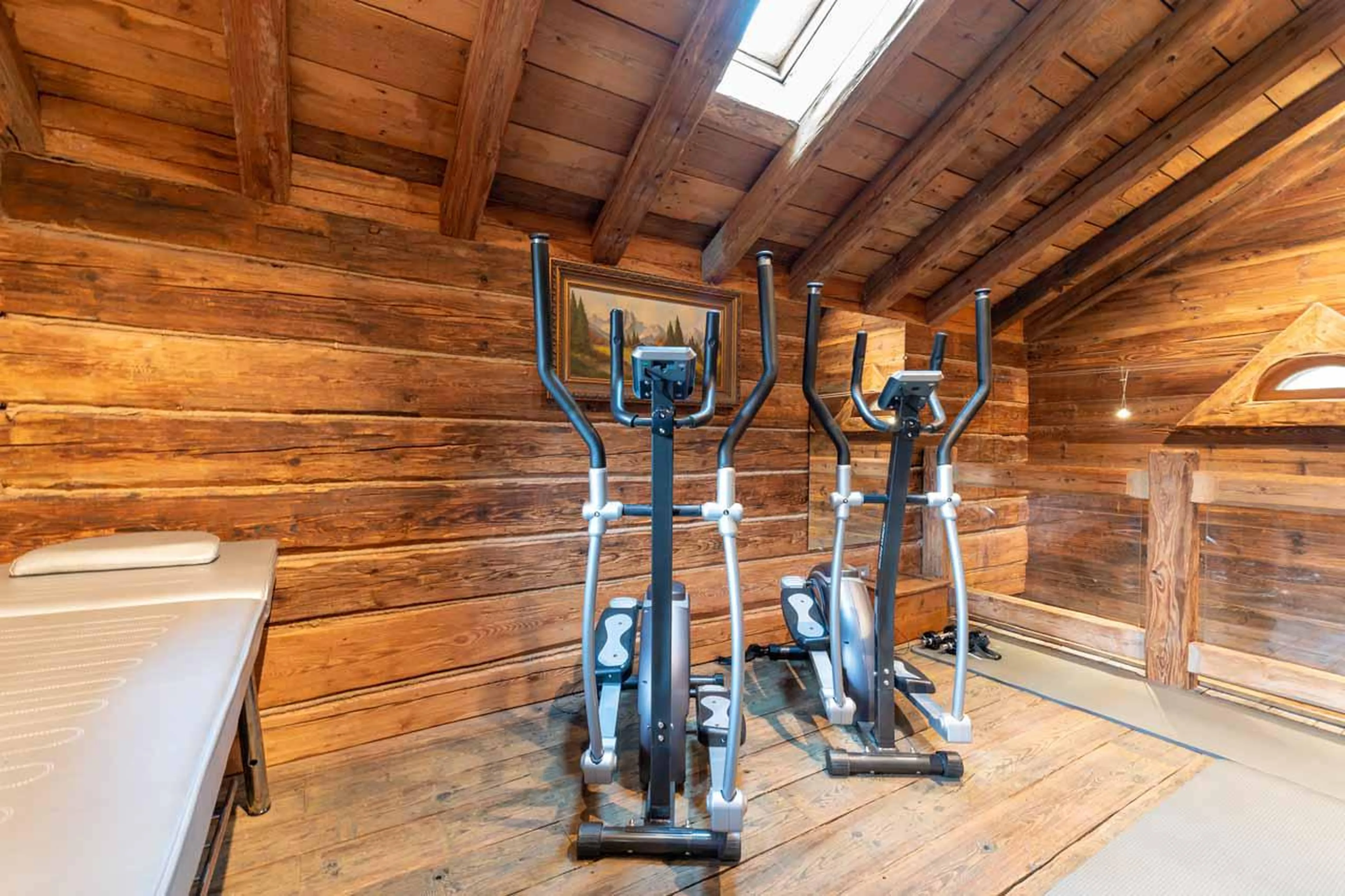 Fitness and massage at Chalet Druchka in Meribel