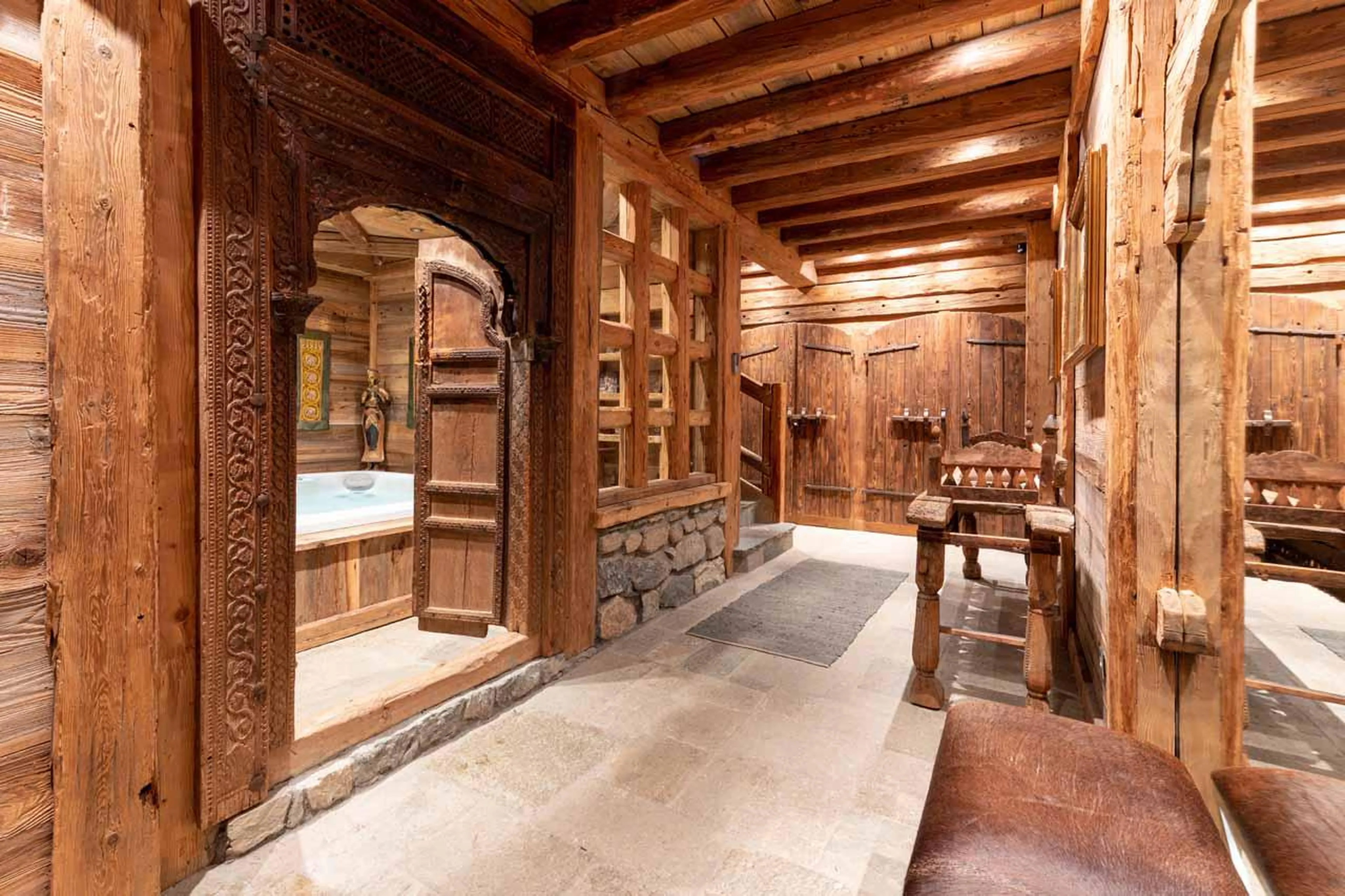 Spa area at Chalet Druchka in Meribel