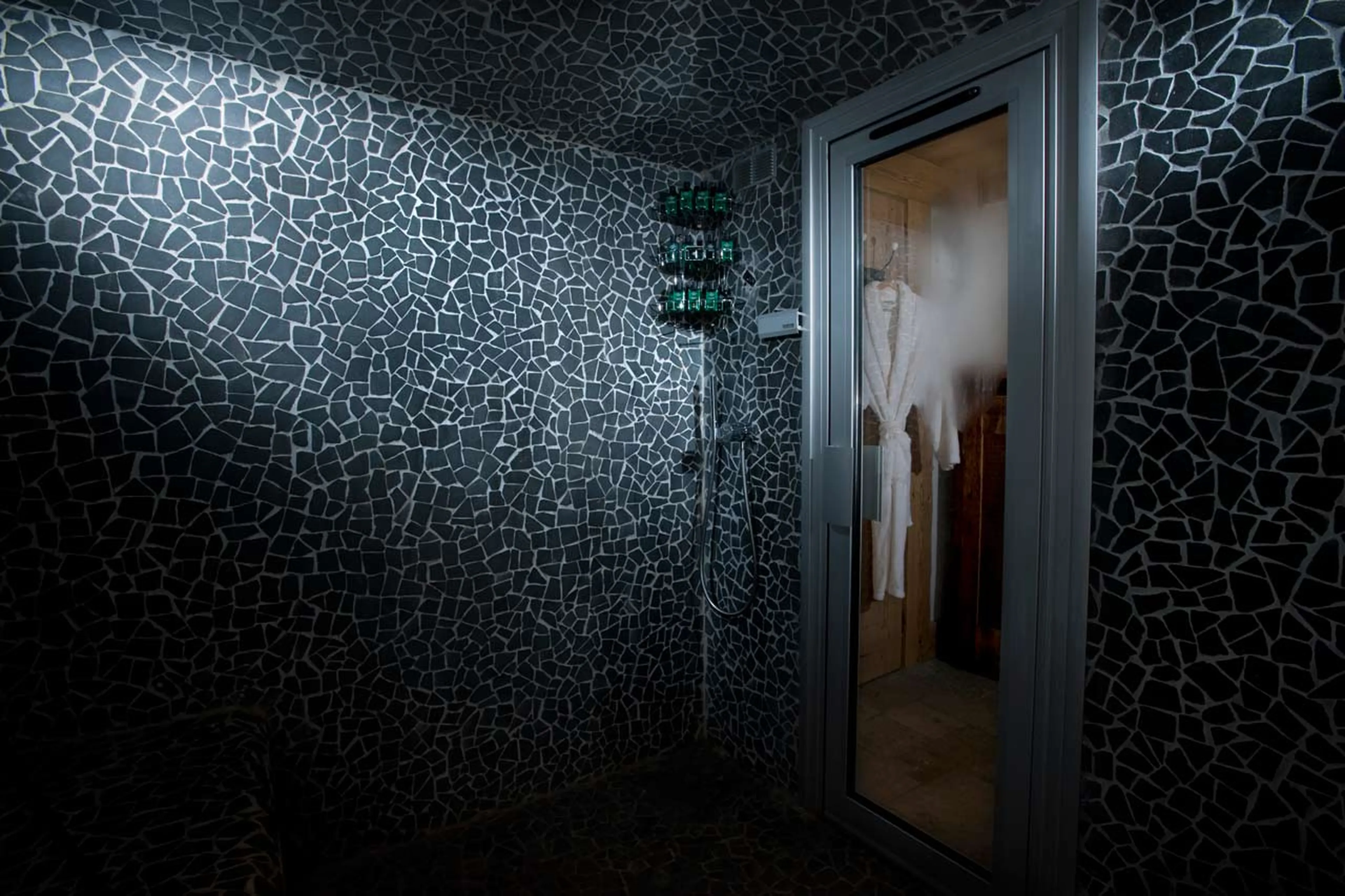 Steam room at Chalet du Vallon in Meribel