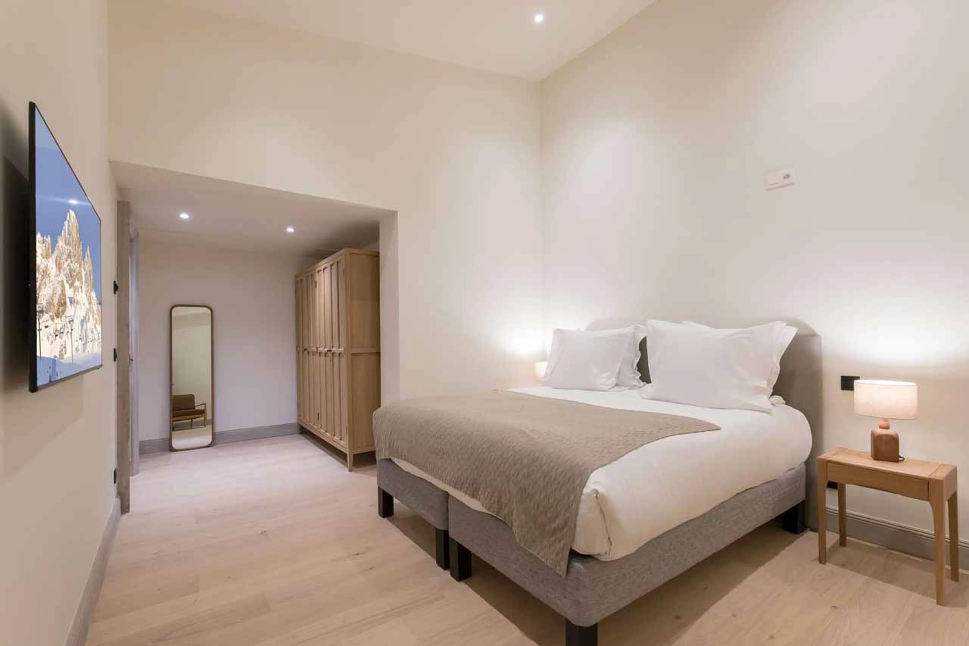 Bedroom 6 at Chalet Edelstone in Courchevel 1850