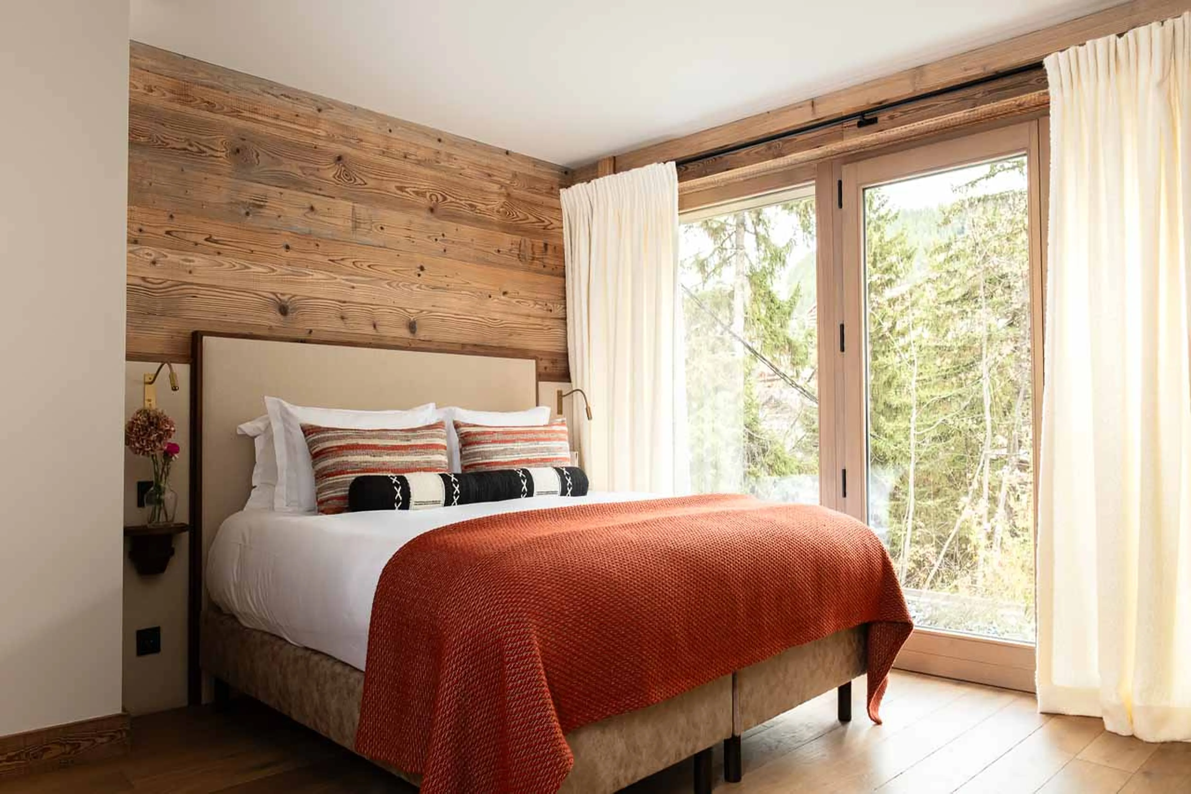 Bedroom 3 at Chalet Elegie in Meribel
