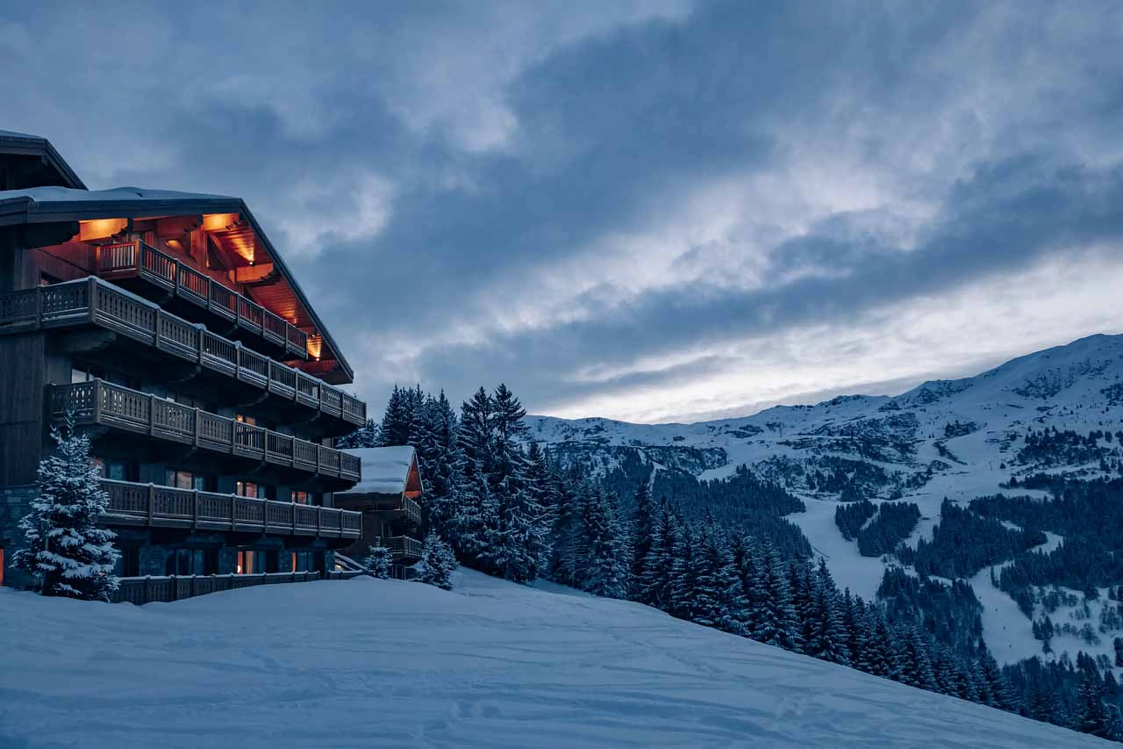 Ski-in/ski-out chalet in Meribel