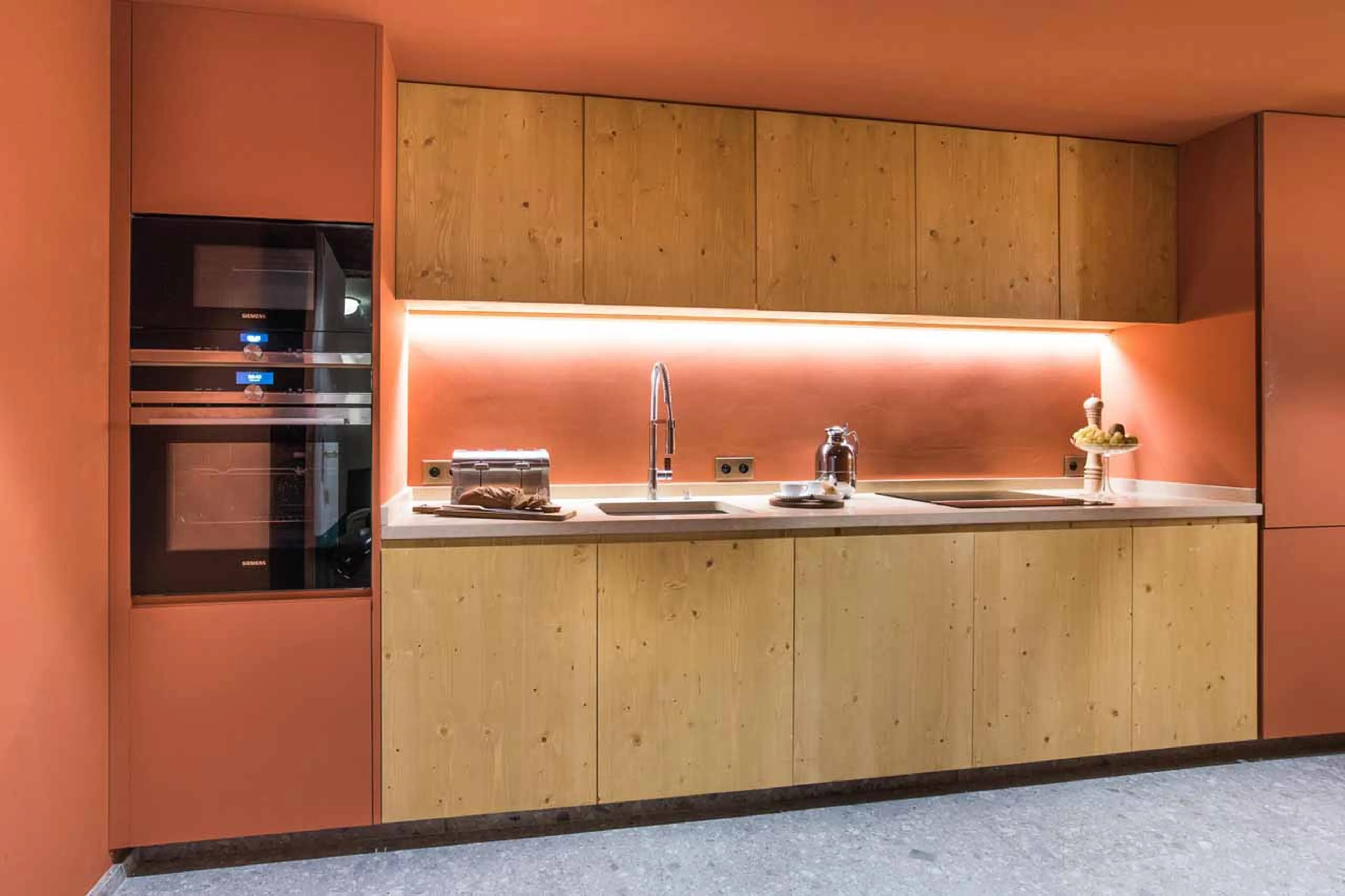 Kitchen at Chalet Eleonore in Meribel