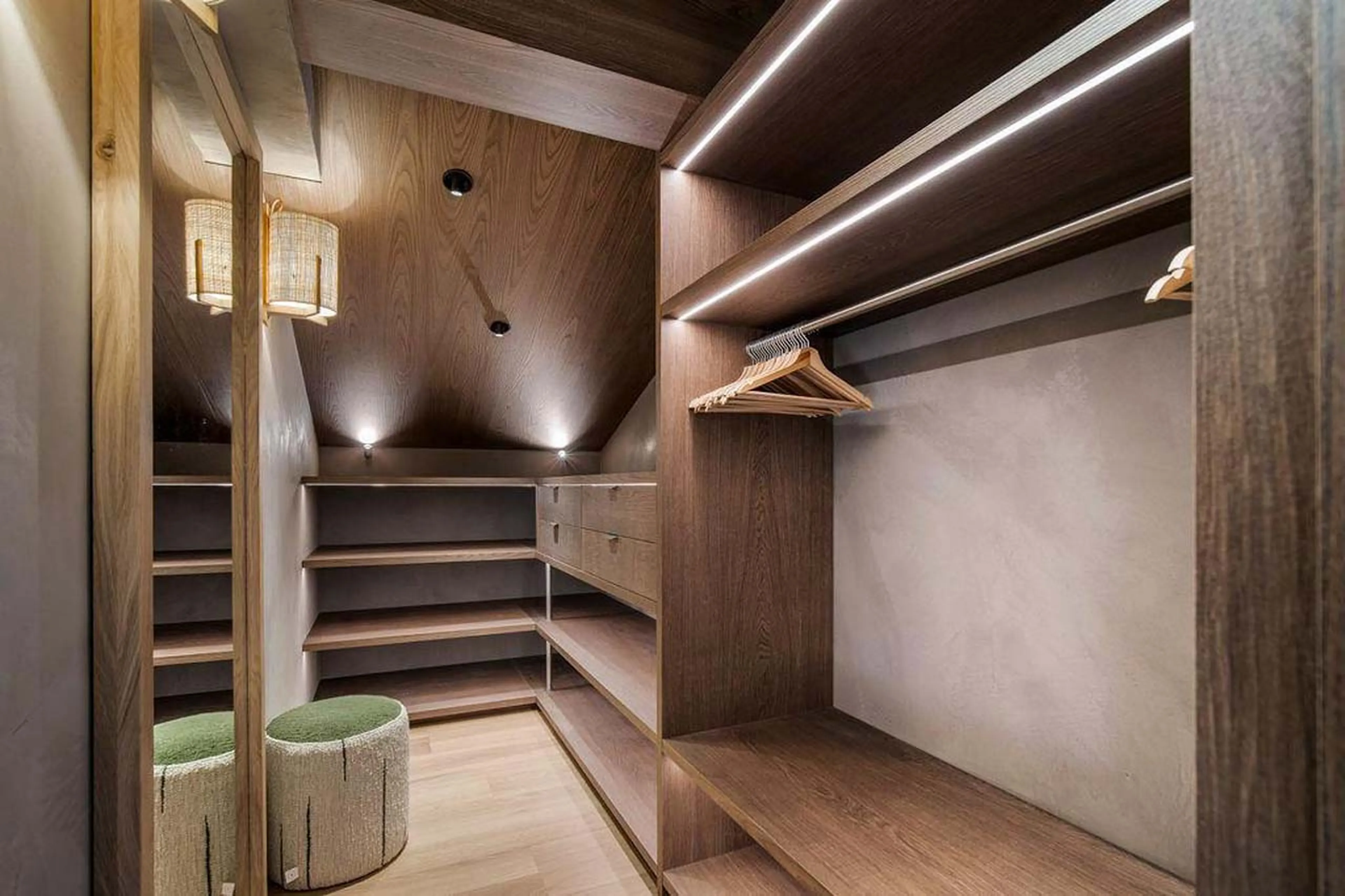 Dressing room in Chalet Escapade, St Martin de Belleville