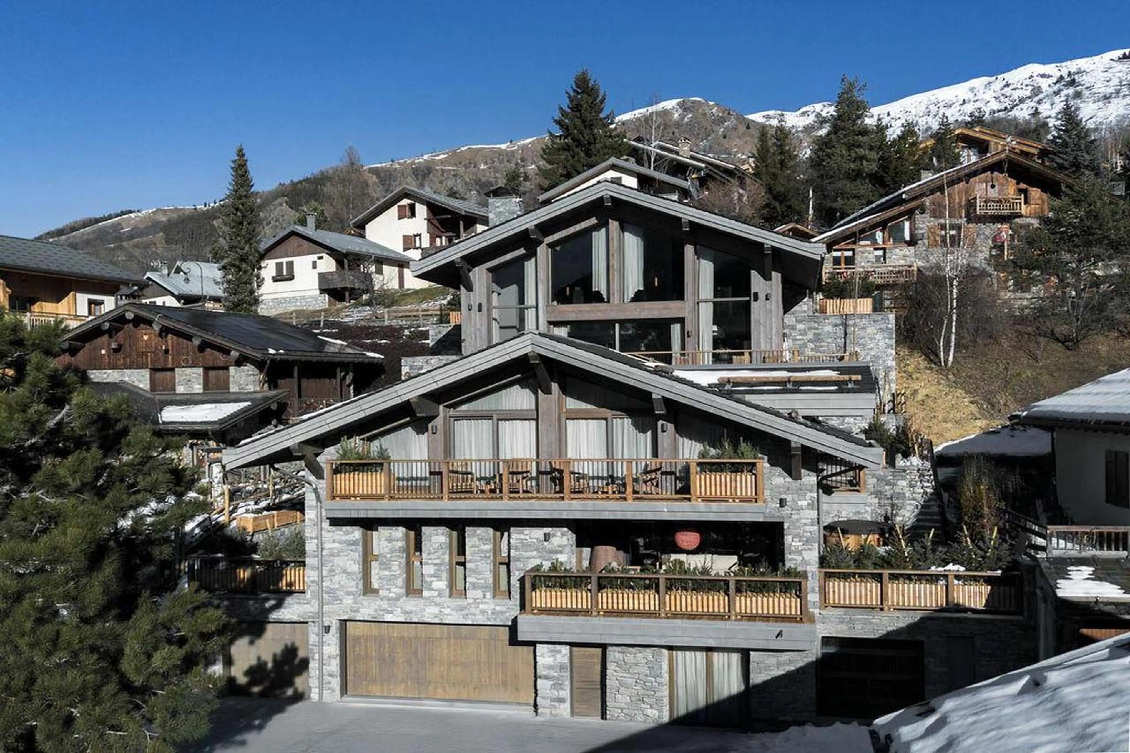 Exterior of Chalet Escapade, St Martin de Belleville