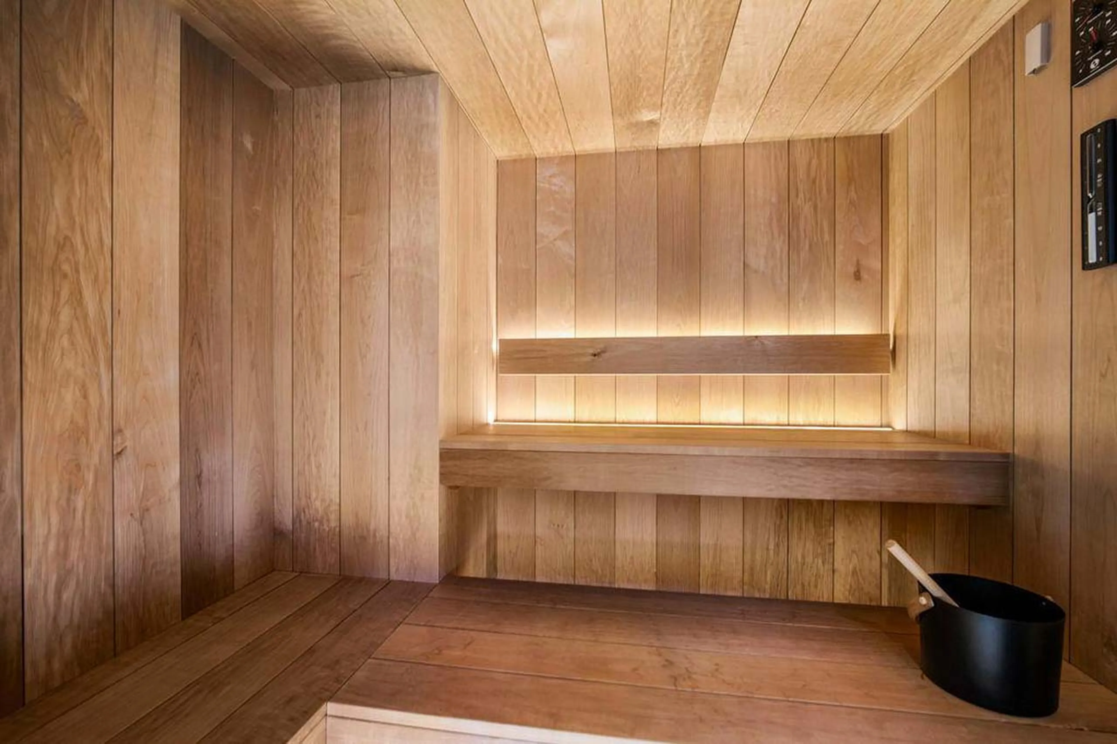 Sauna in Chalet Escapade, St Martin de Belleville