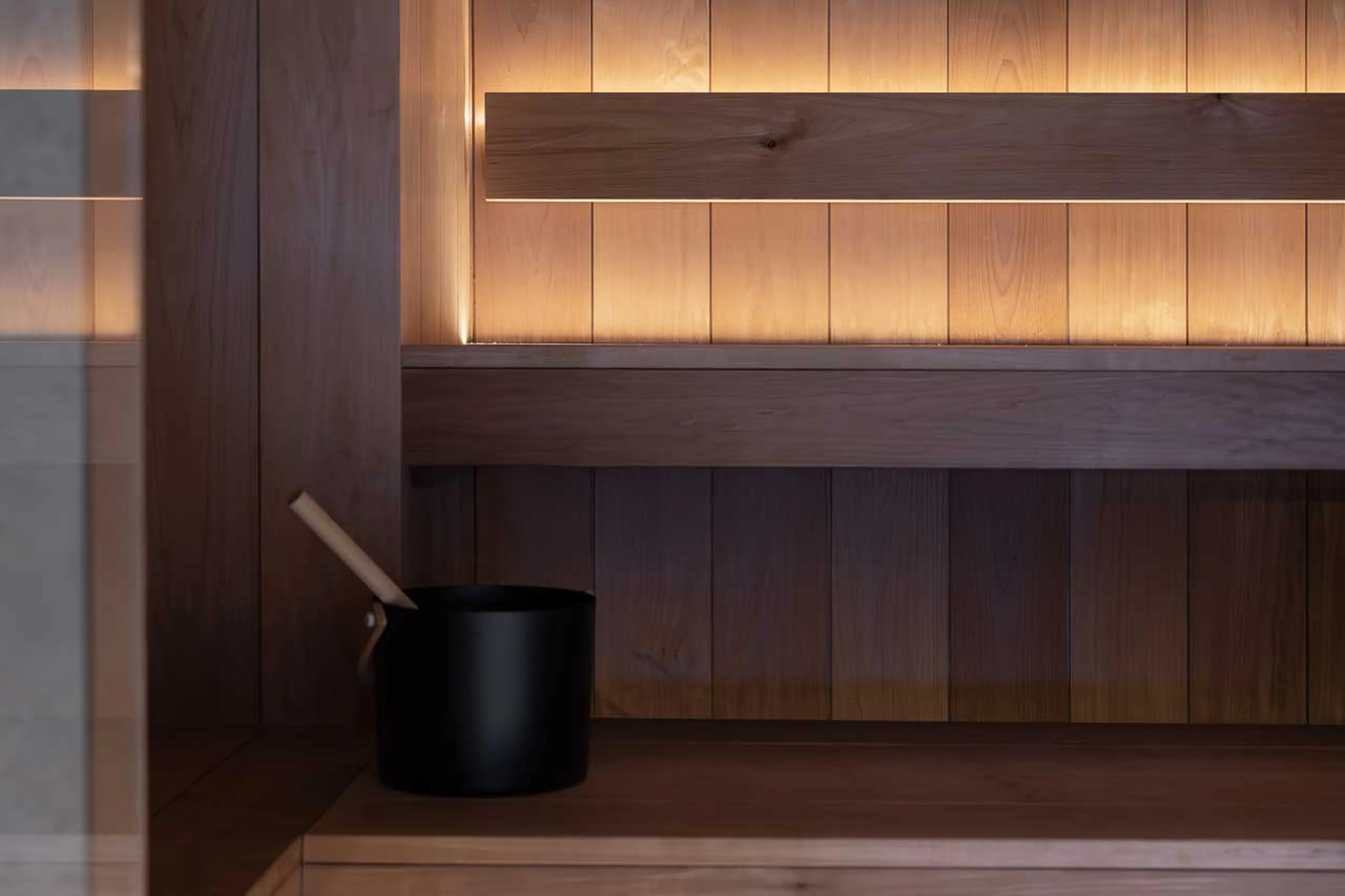 Sauna in Chalet Escapade, St Martin de Belleville