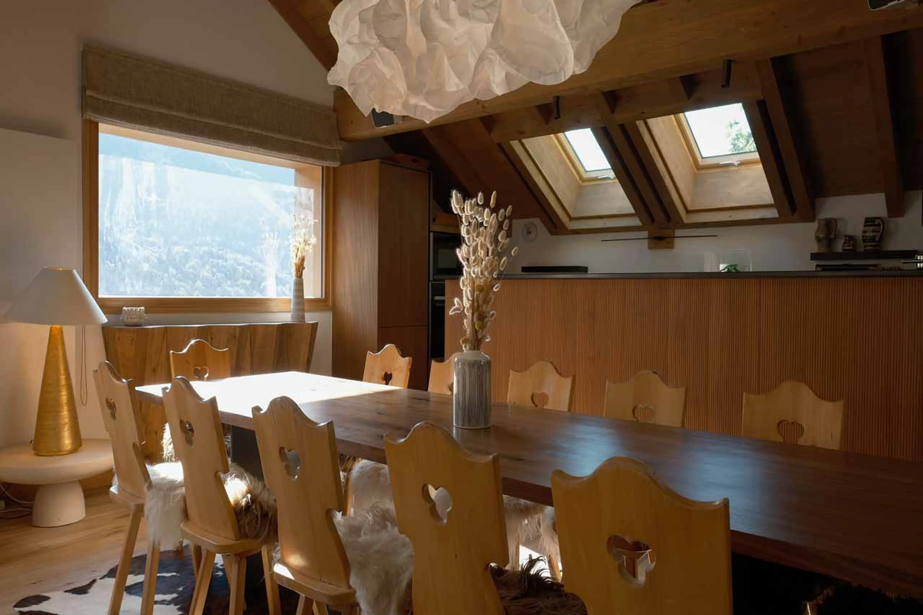 Dining area at Etoile des Neige in Meribel