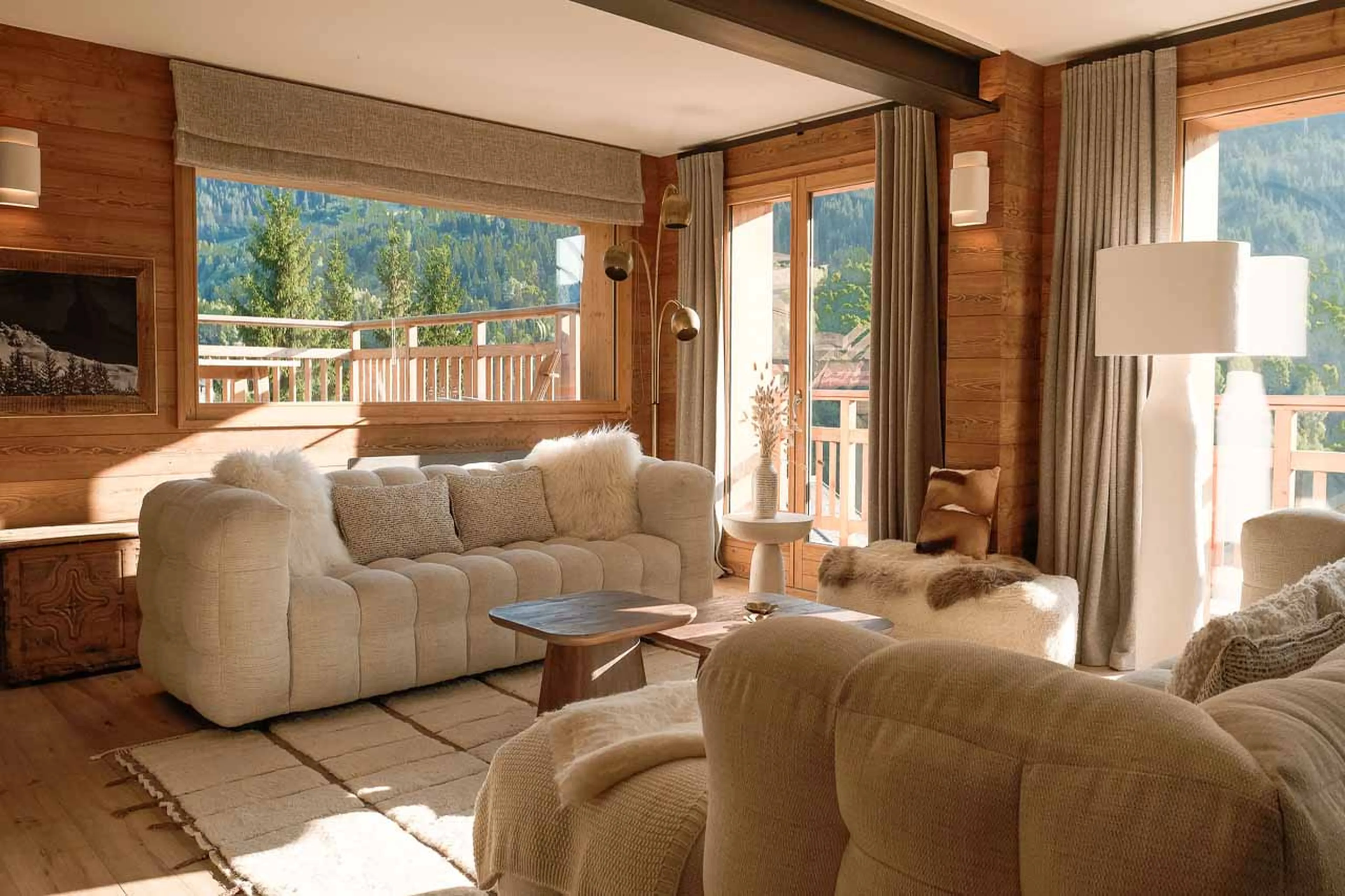 Living area at Etoile des Neige in Meribel