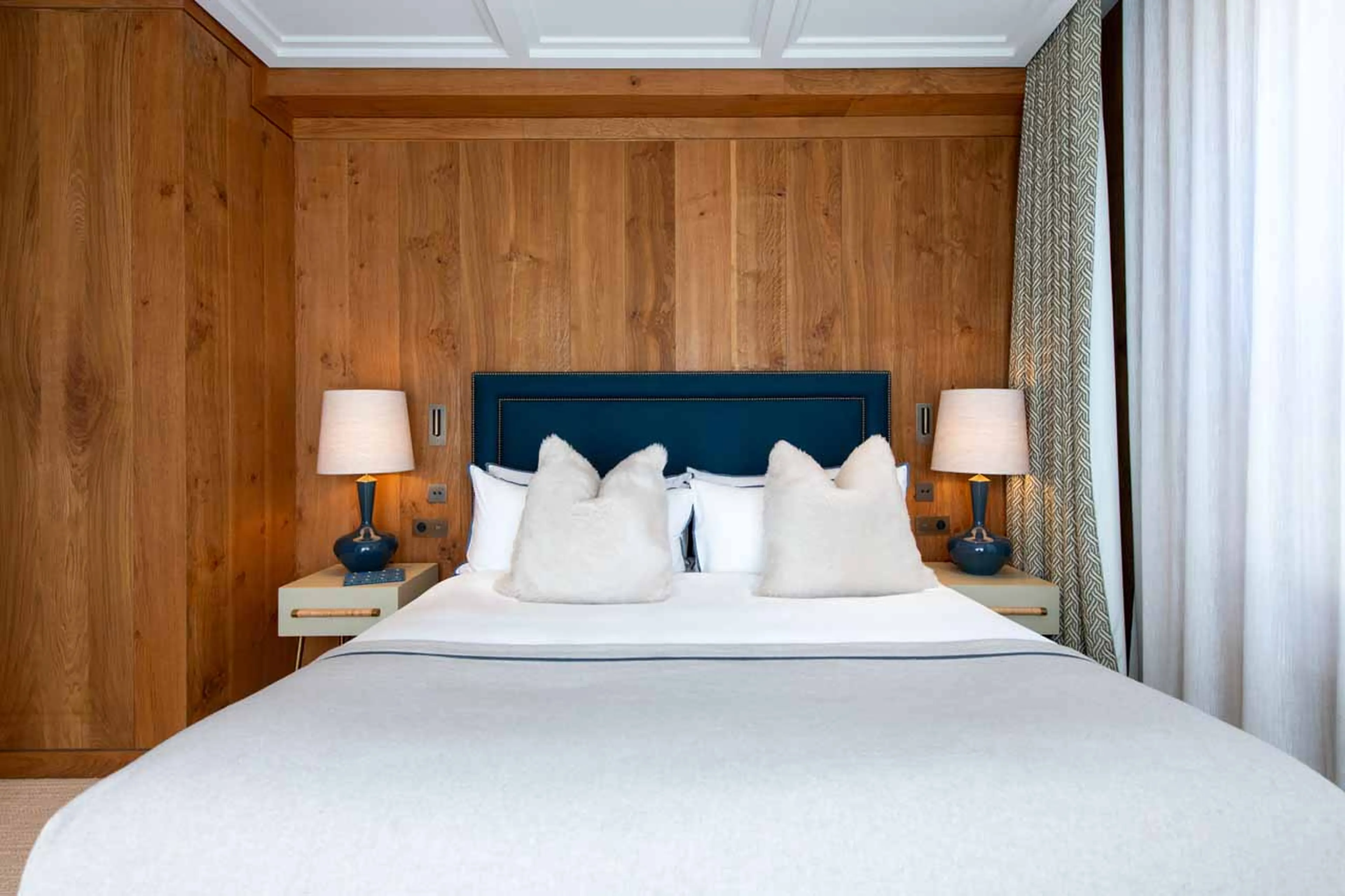 Comfortable bedroom at Chalet Etoile du Nord - East Wing in Val d'Isere