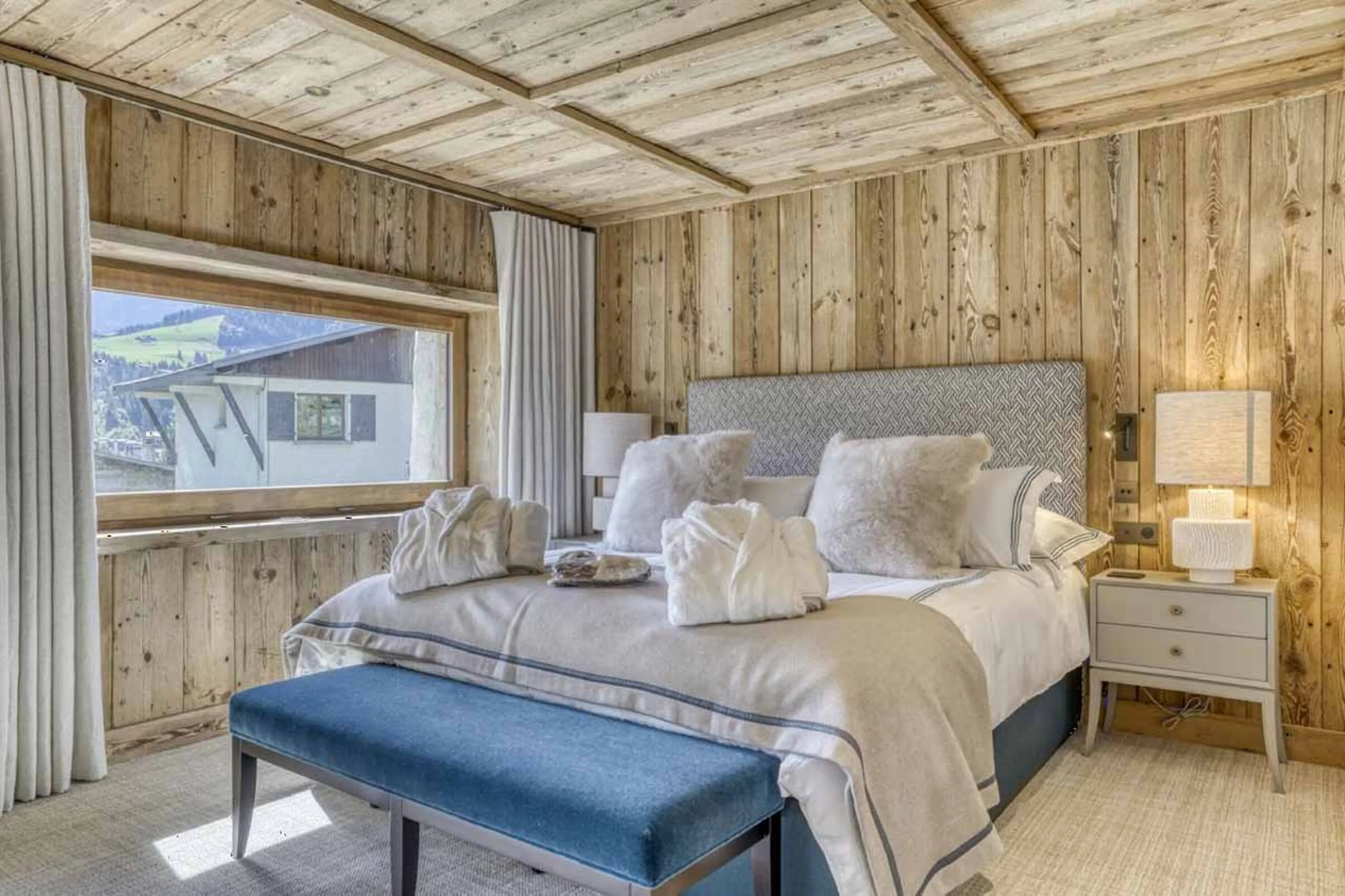 Bedroom 3 at Chalet Etoile du Nord in Megeve