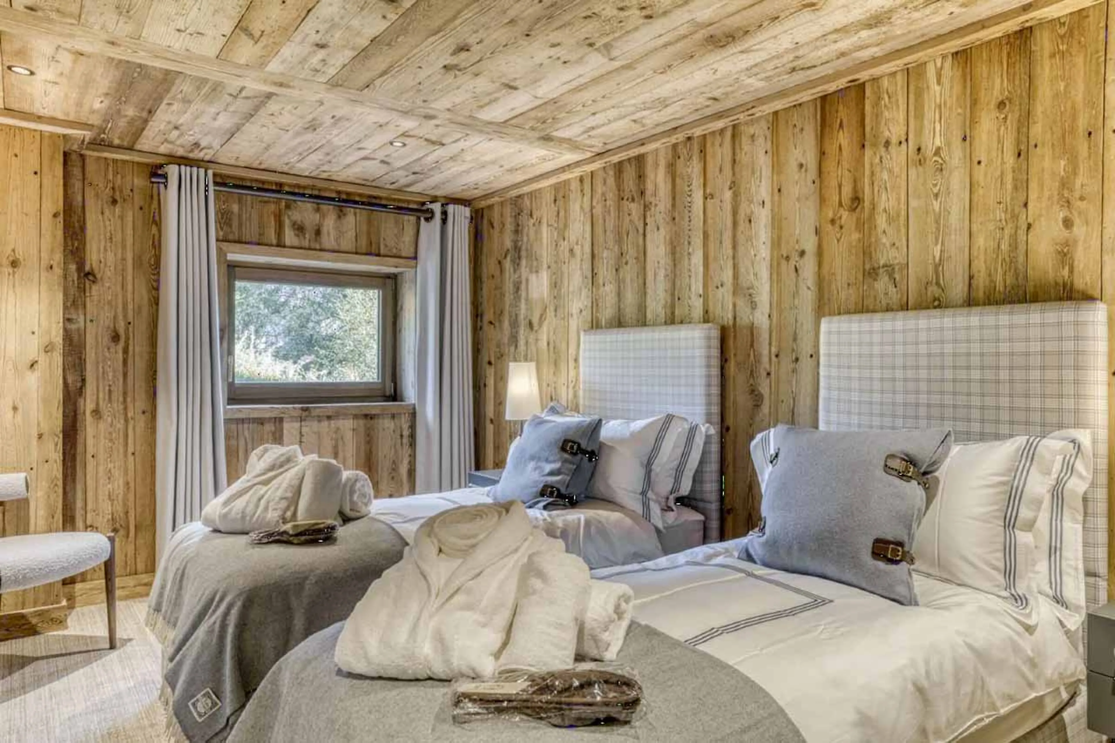 Bedroom 4 at Chalet Etoile du Nord in Megeve