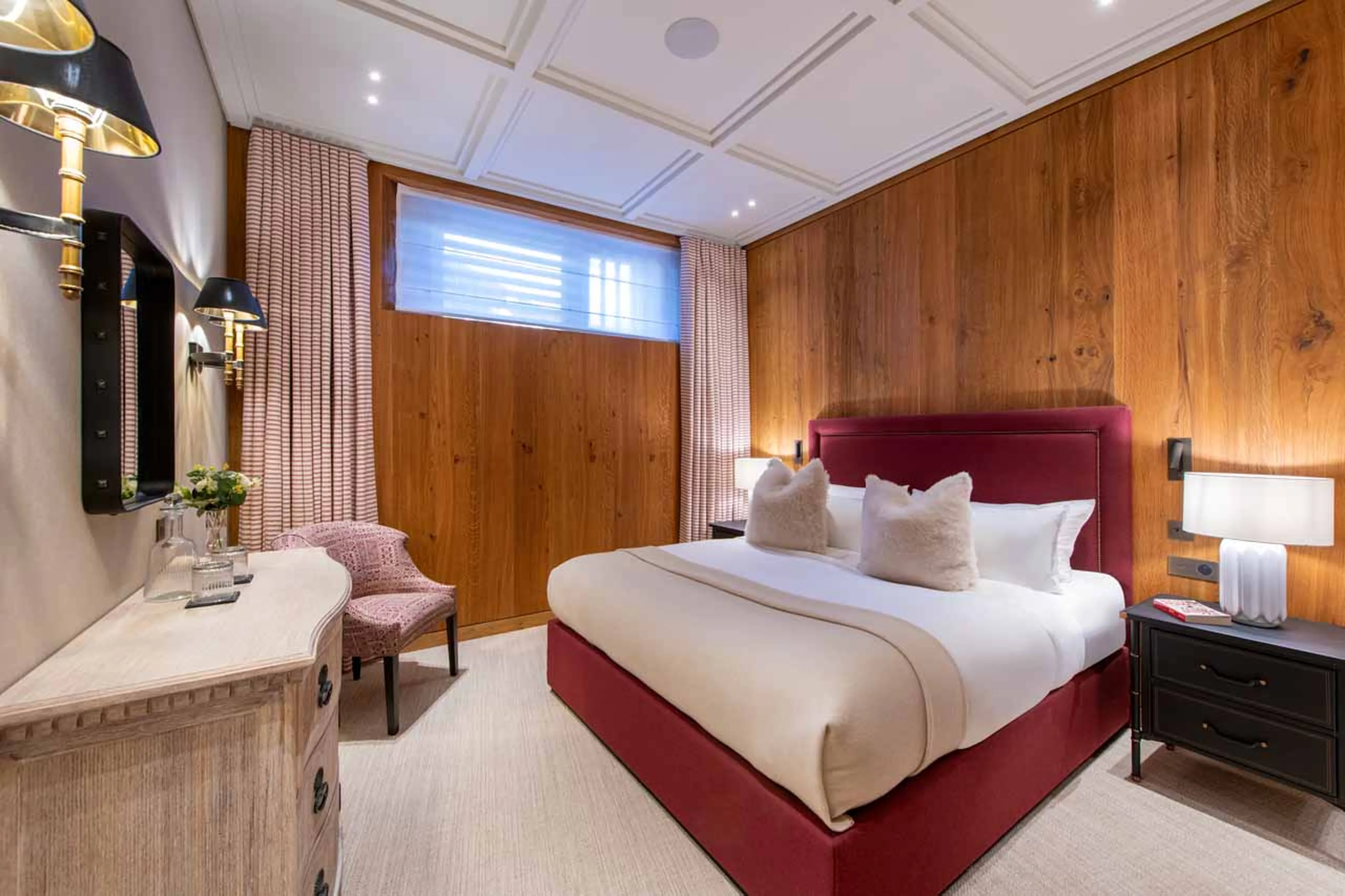 Bedroom two at Etoile du Nord West in Val d'Isere