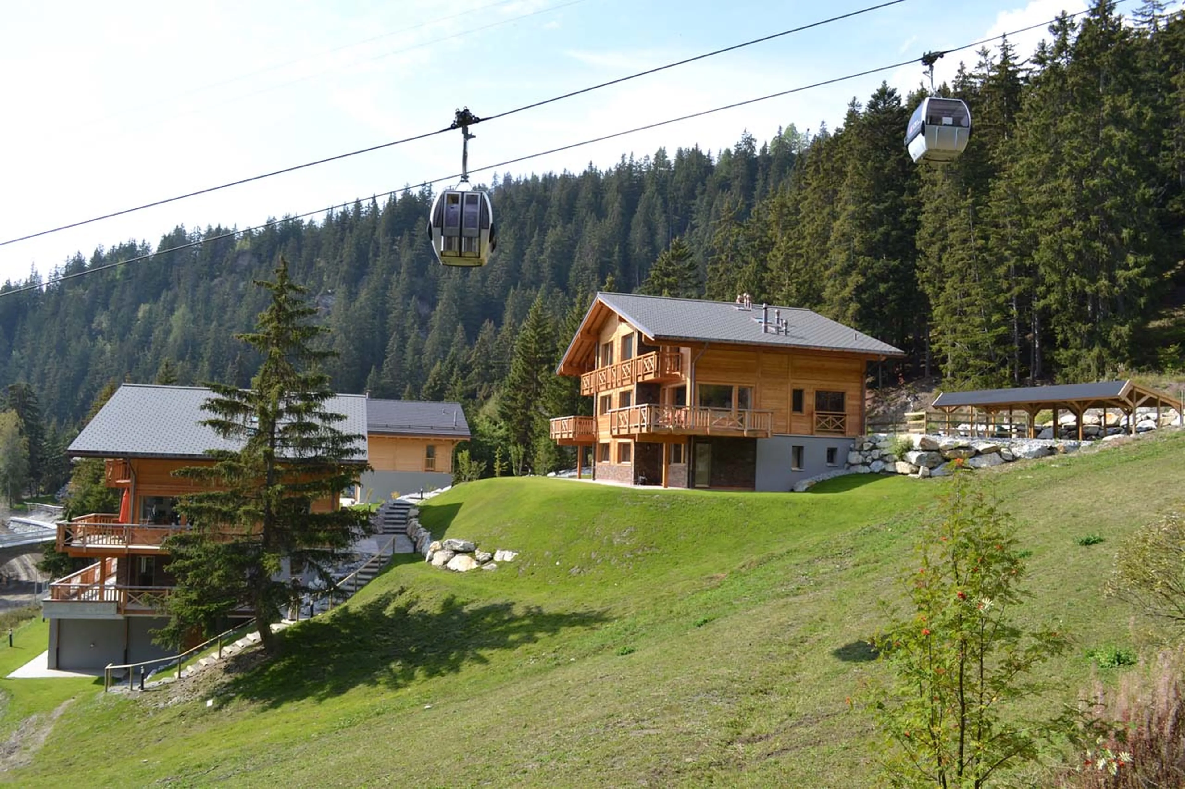 luxury chalet in crans montana