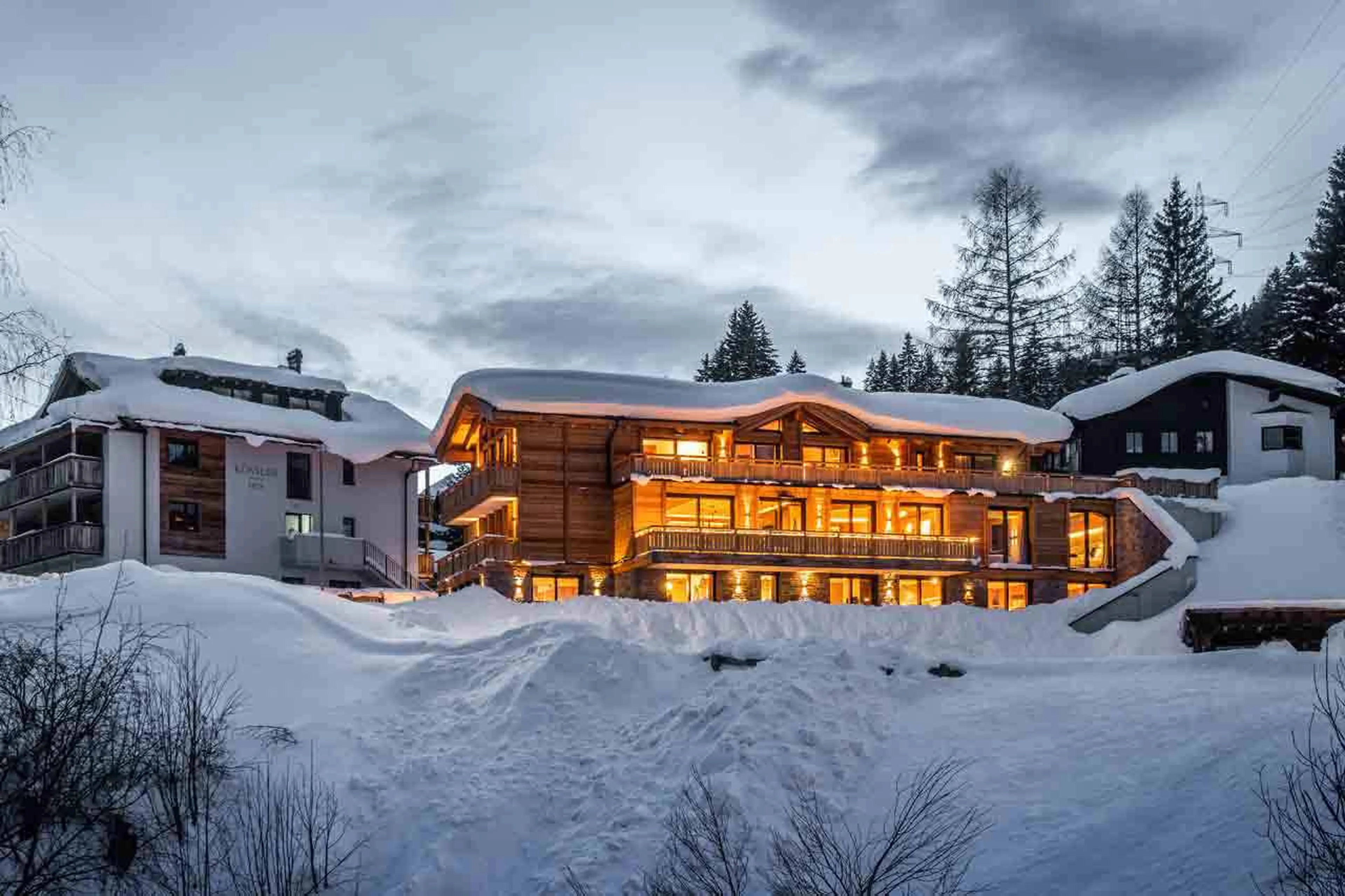 Location of Chalet Fabiola in St Anton