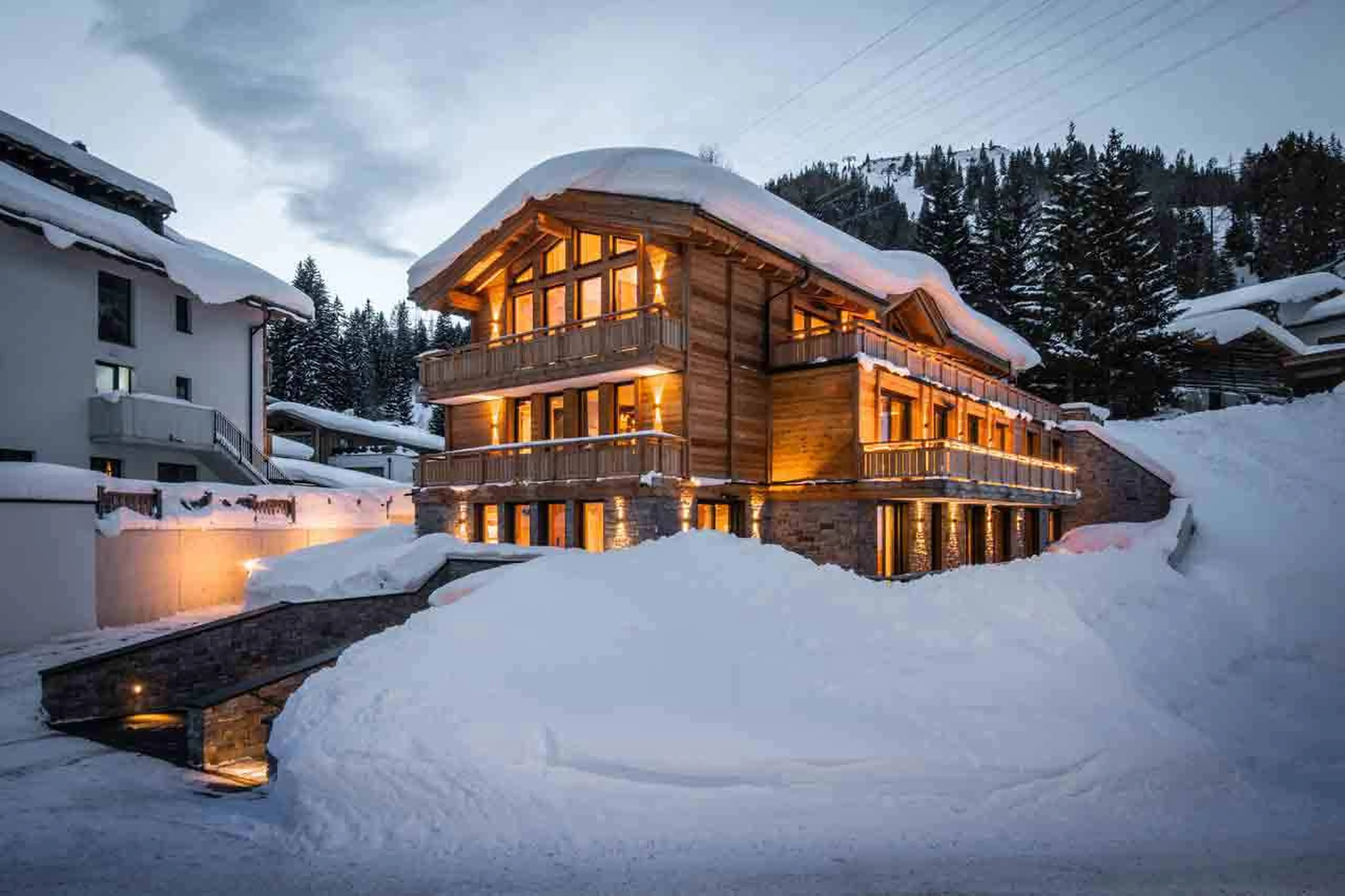 Exterior of Fabiola Penthouse in St Anton