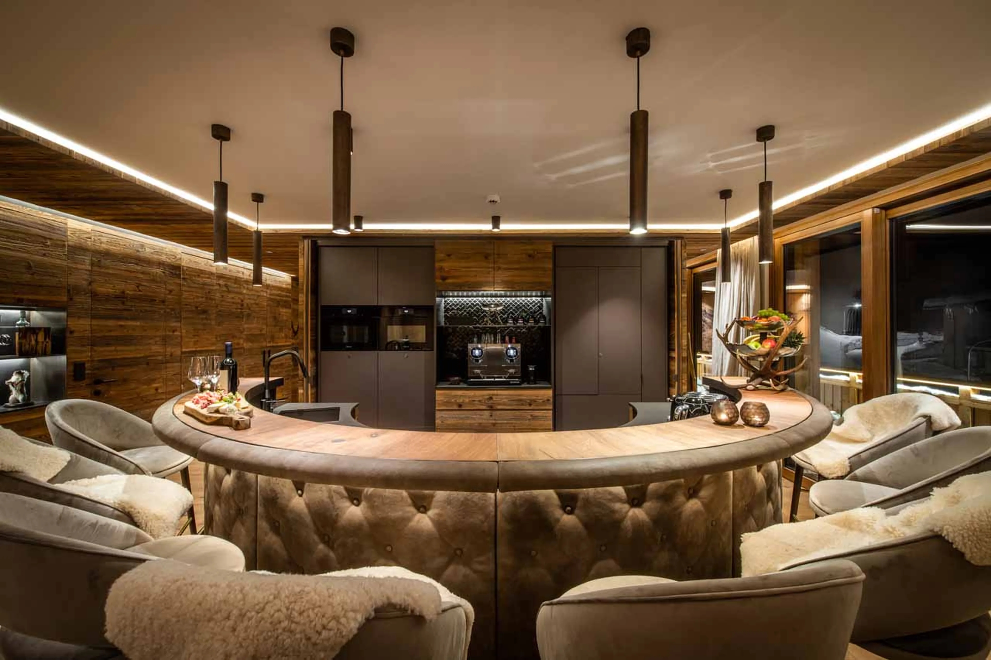 Bar seating at Apartment Big Tom in St Anton