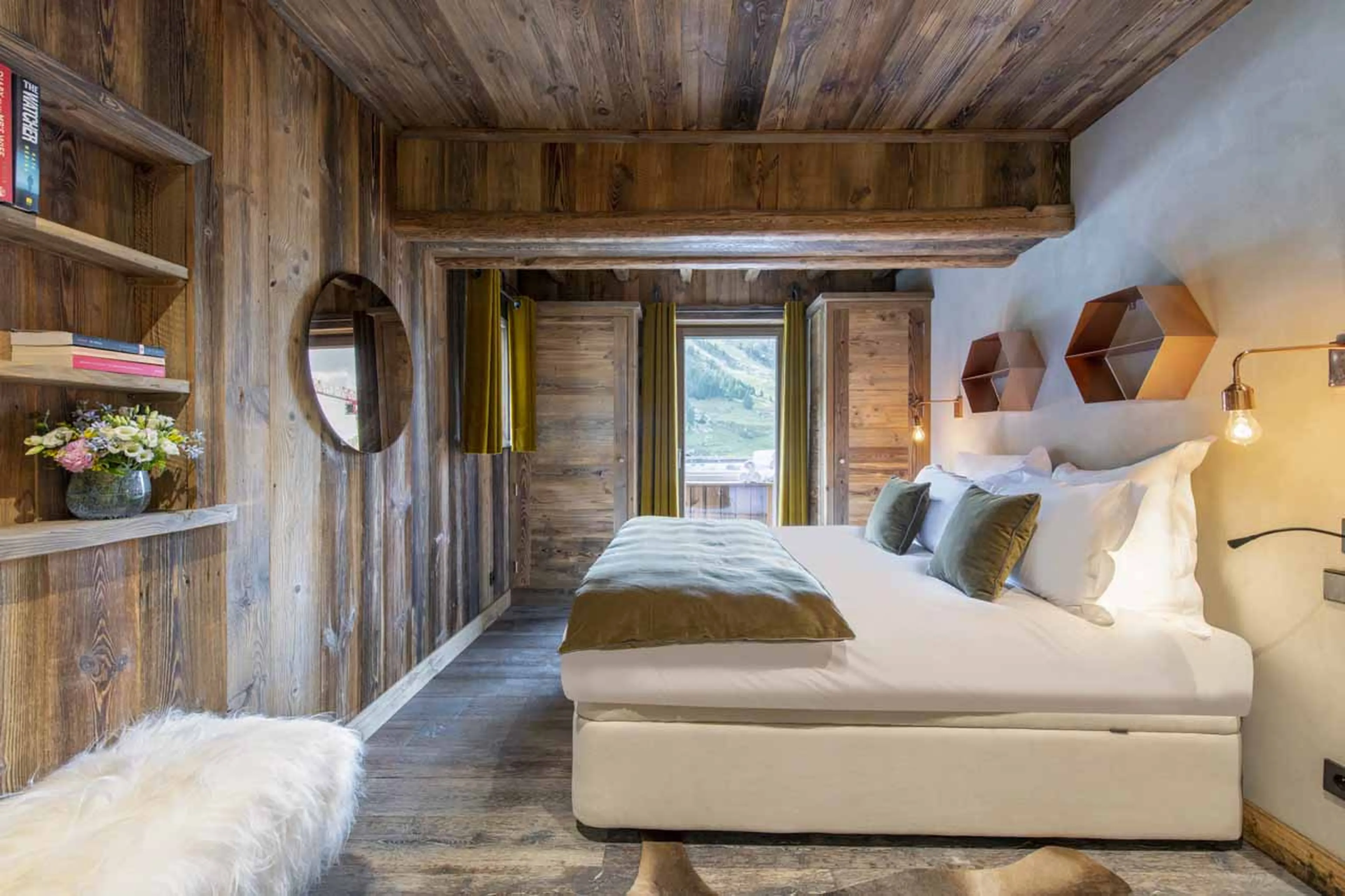 Twins or double bed at Chalet Face a Face in Val d'Isere