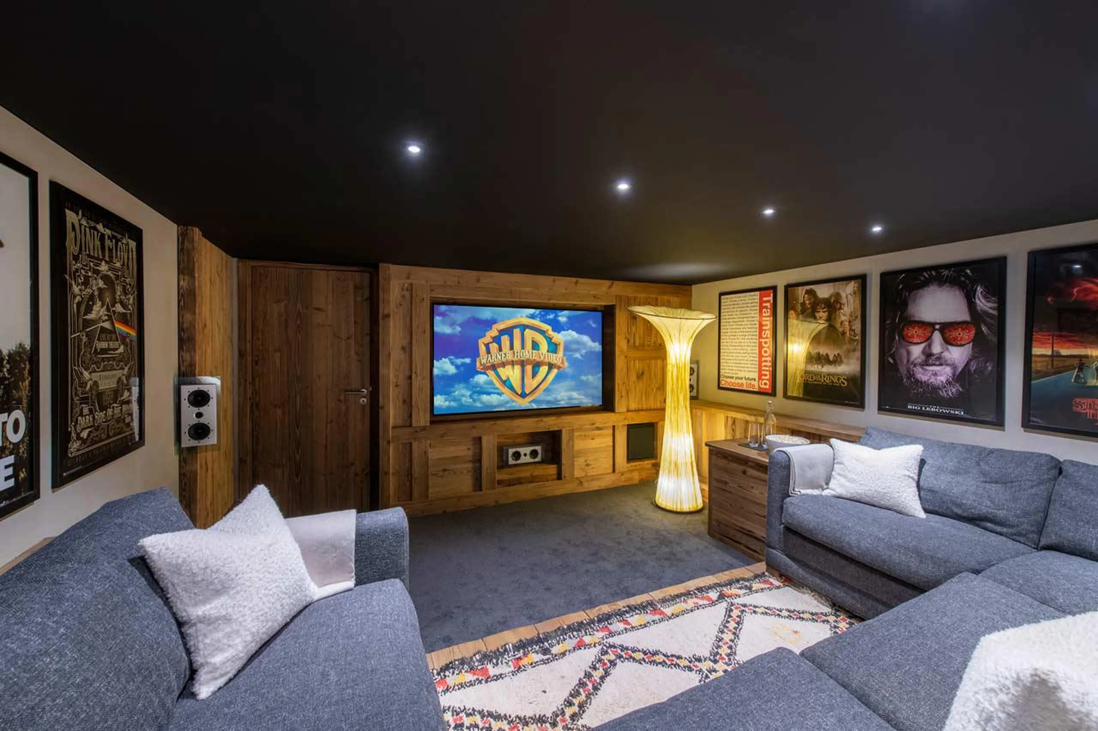 Home cinema at Chalet Face a Face in Val d'Isere