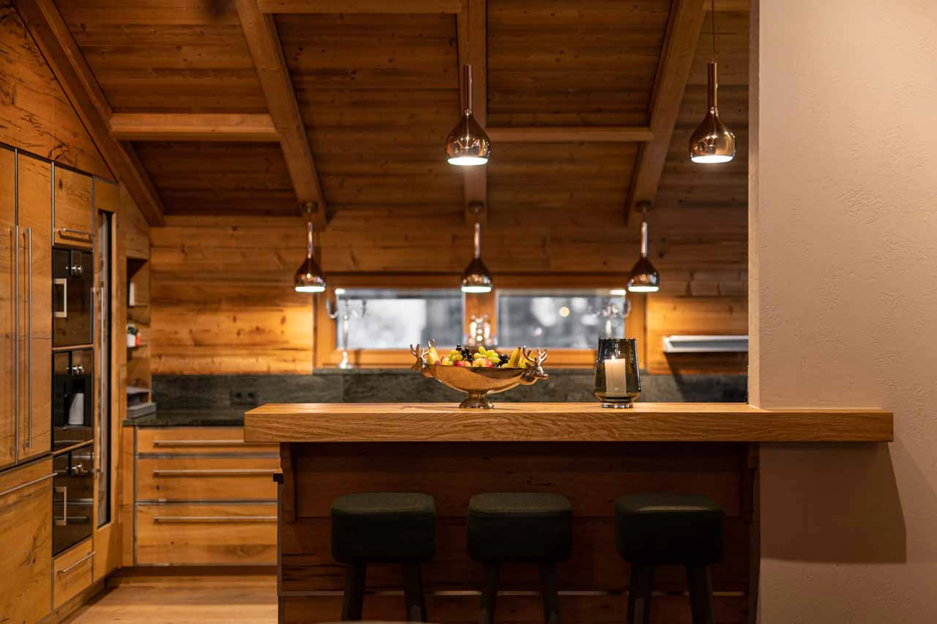 Breakfast bar at Chalet Falcon in Lech