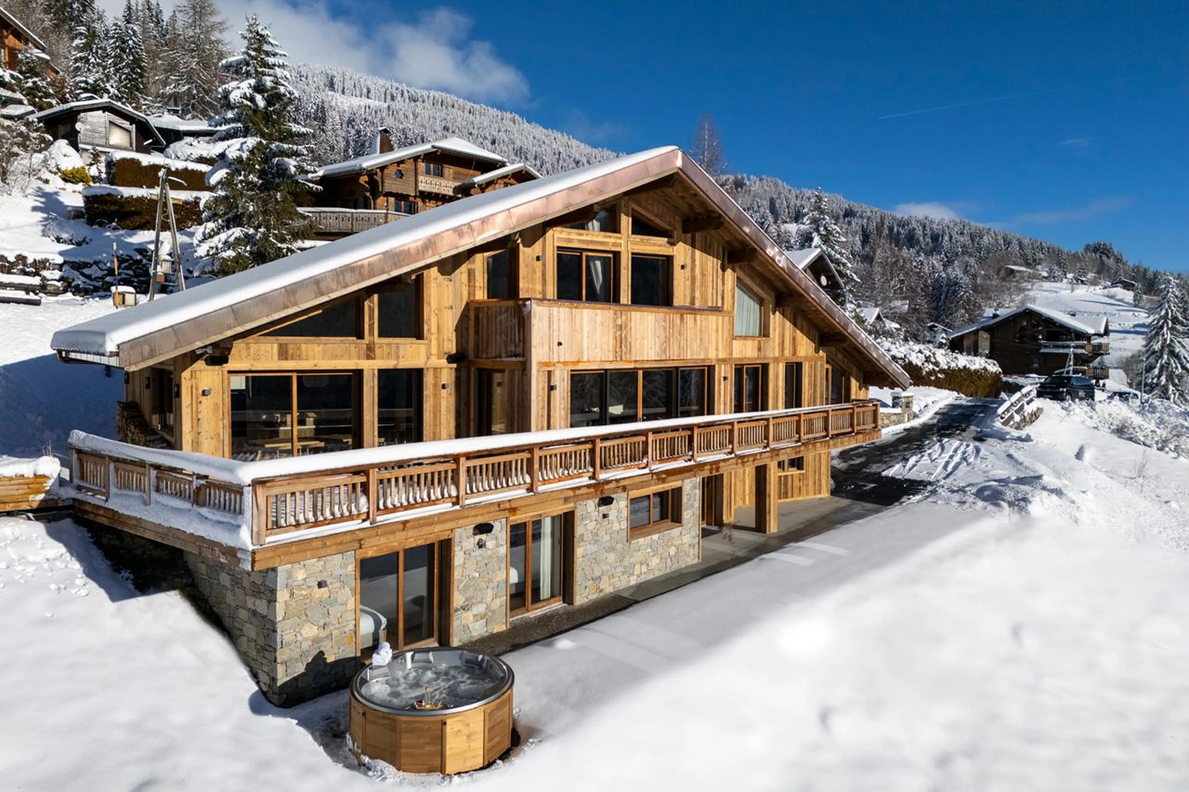 Exterior of Chalet Fika, Les Gets