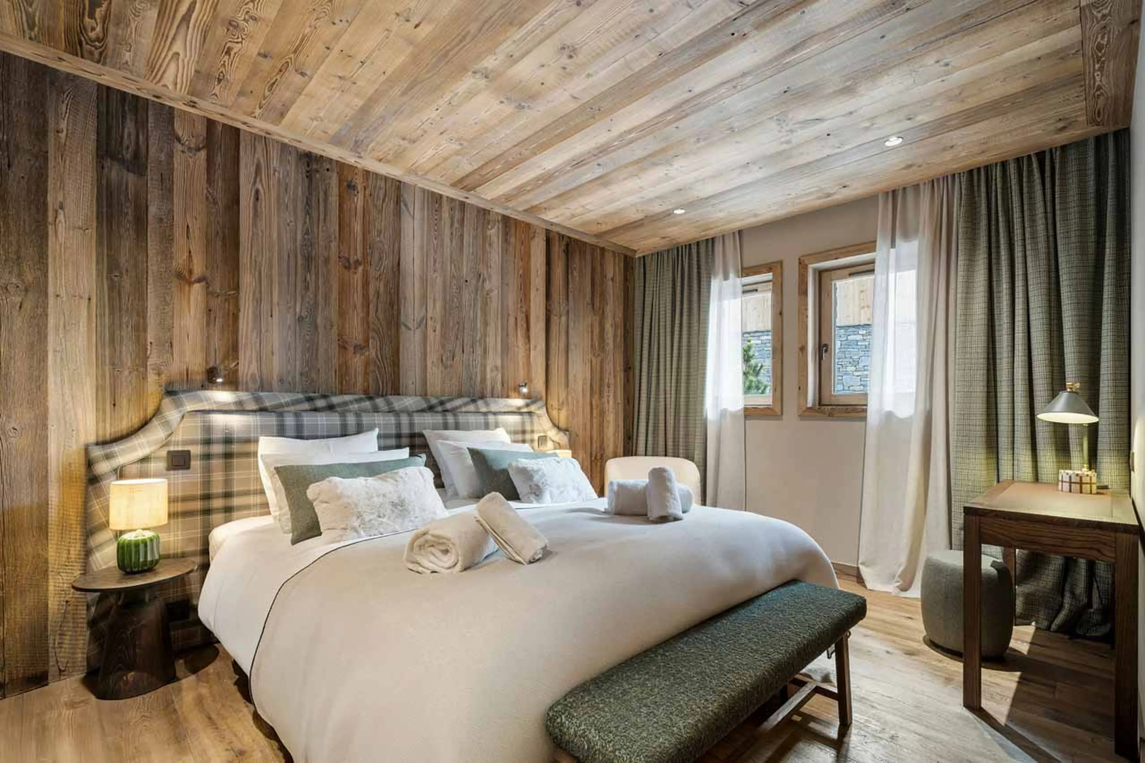 Bedroom 4 at Chalet Flocon des Iles in St Martin de Belleville