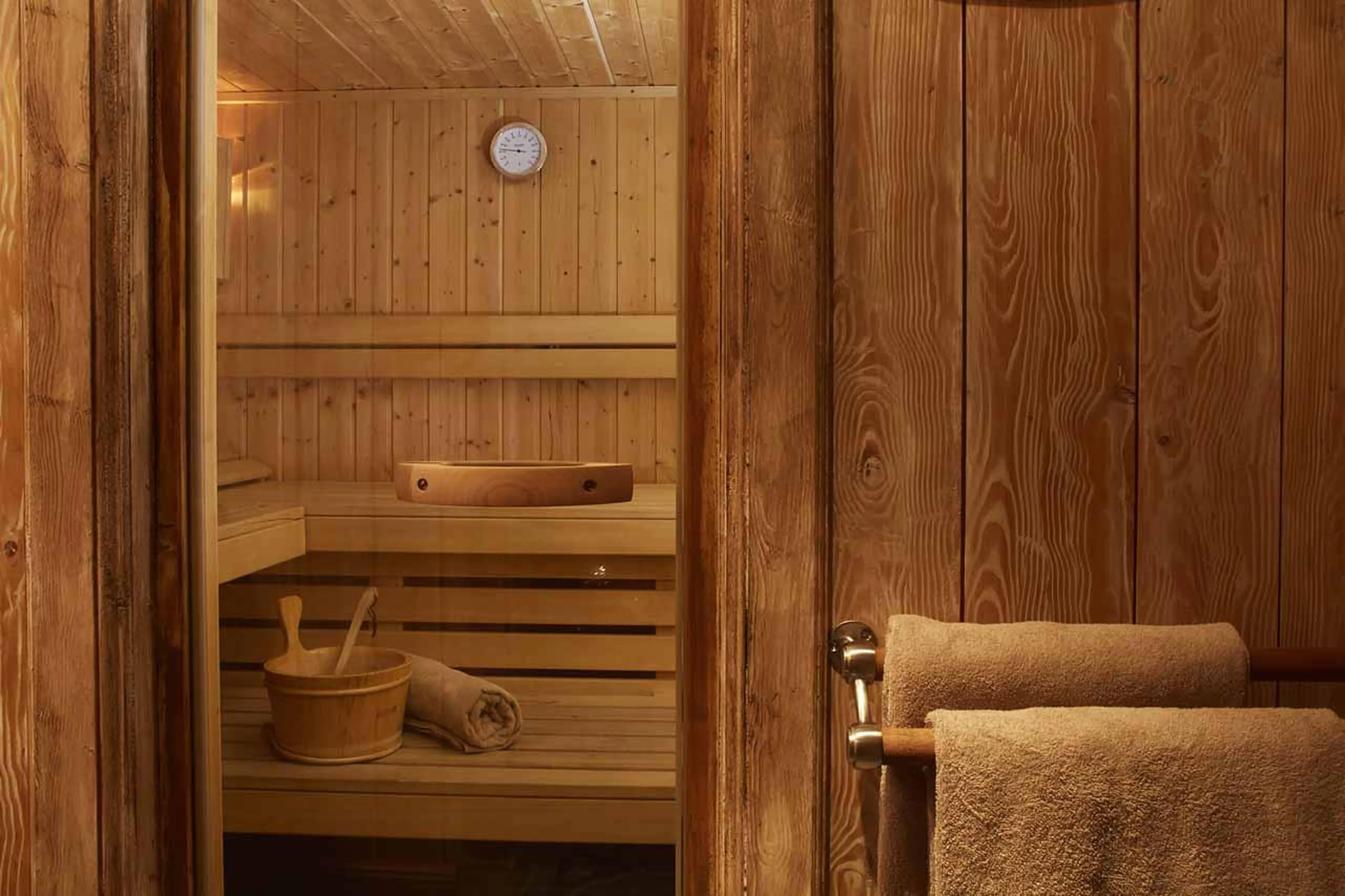 Sauna at Chalet Foinsbois in Meribel