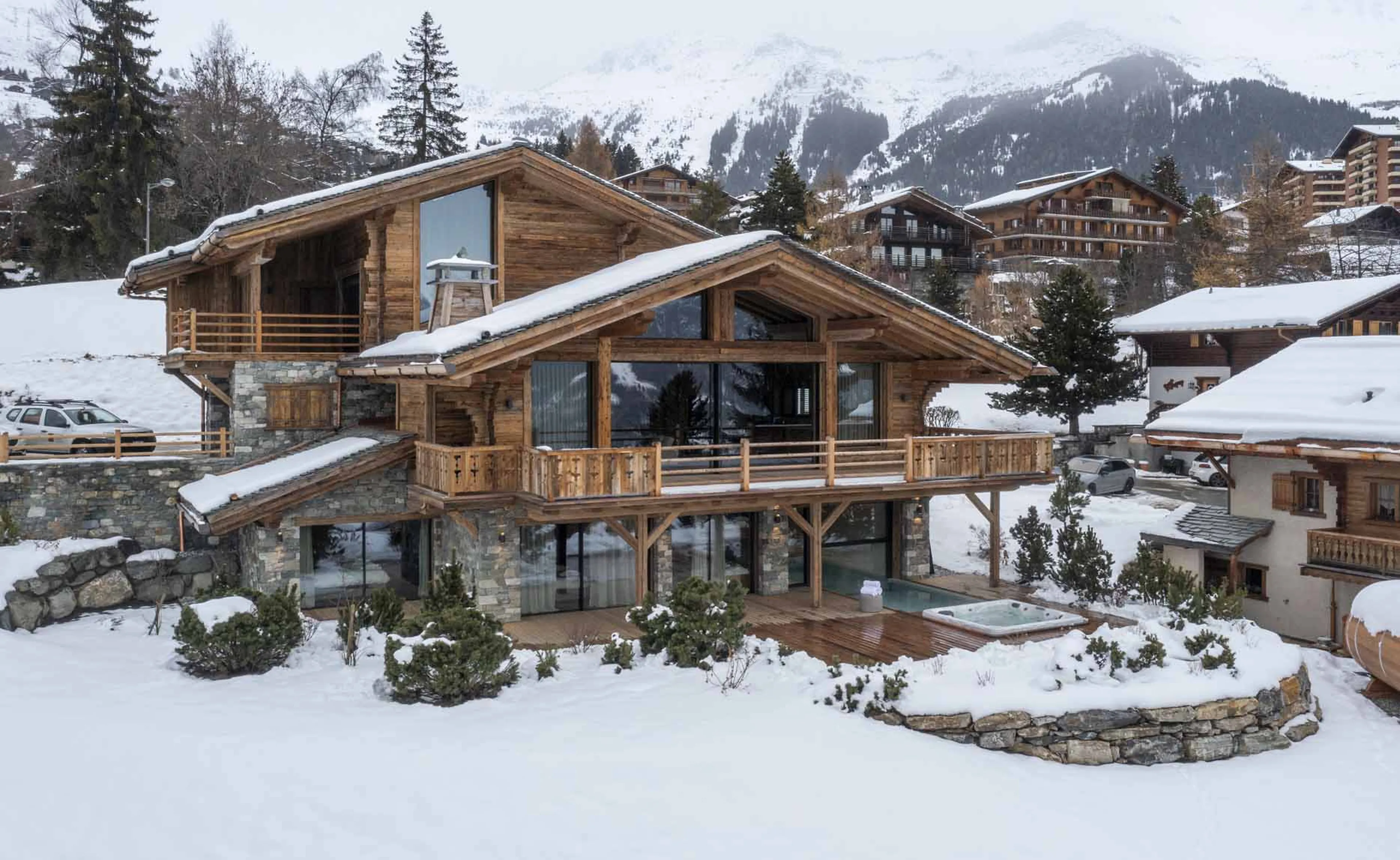 Exterior of Chalet Foulon in Verbier