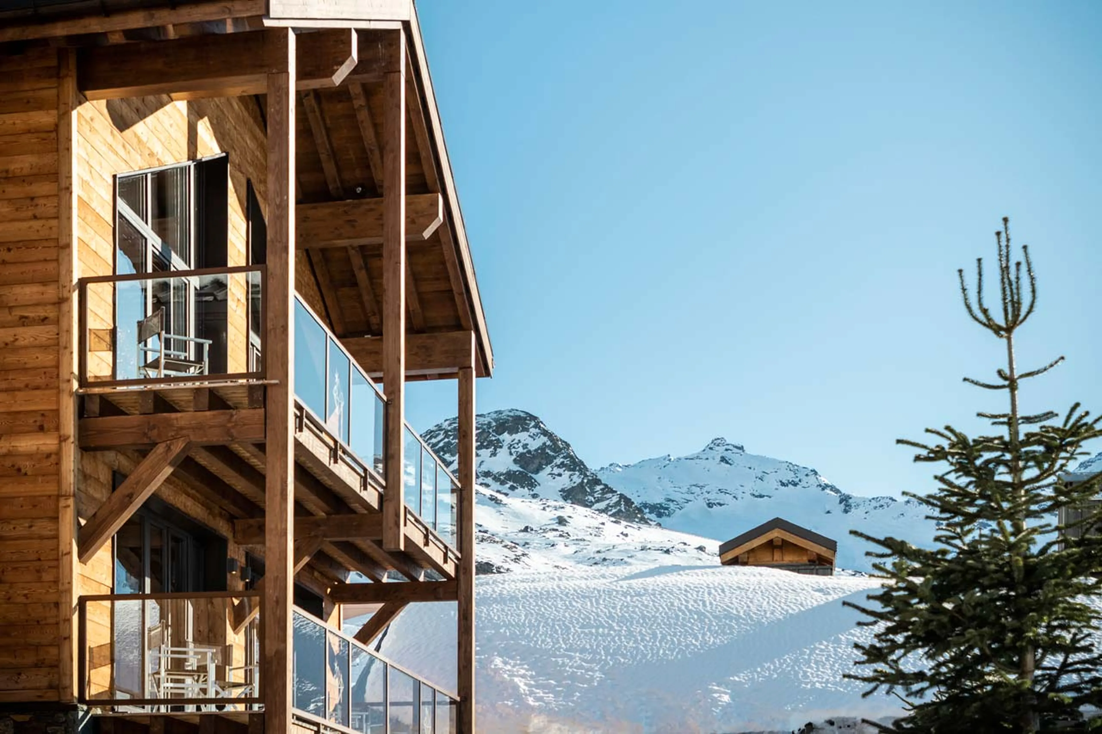 Balconies of Chalet Golden Jubilee in Val Thorens