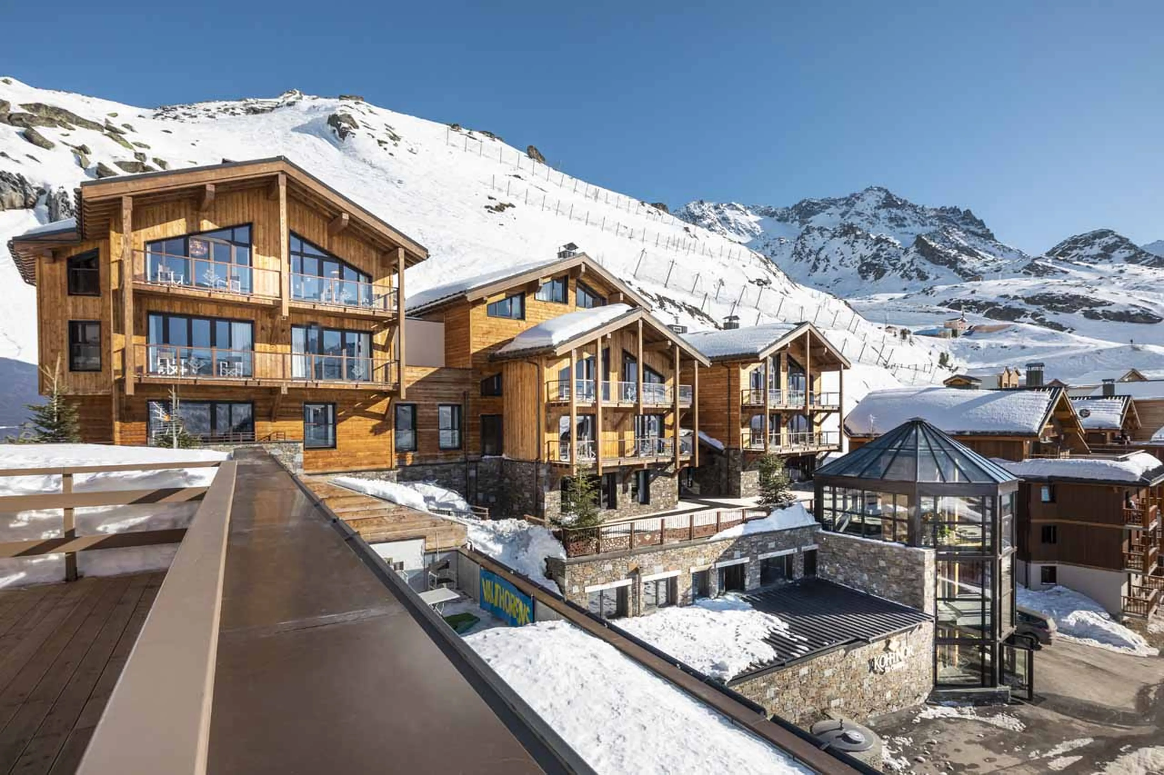 Exterior of Chalet Golden Jubilee in Val Thorens