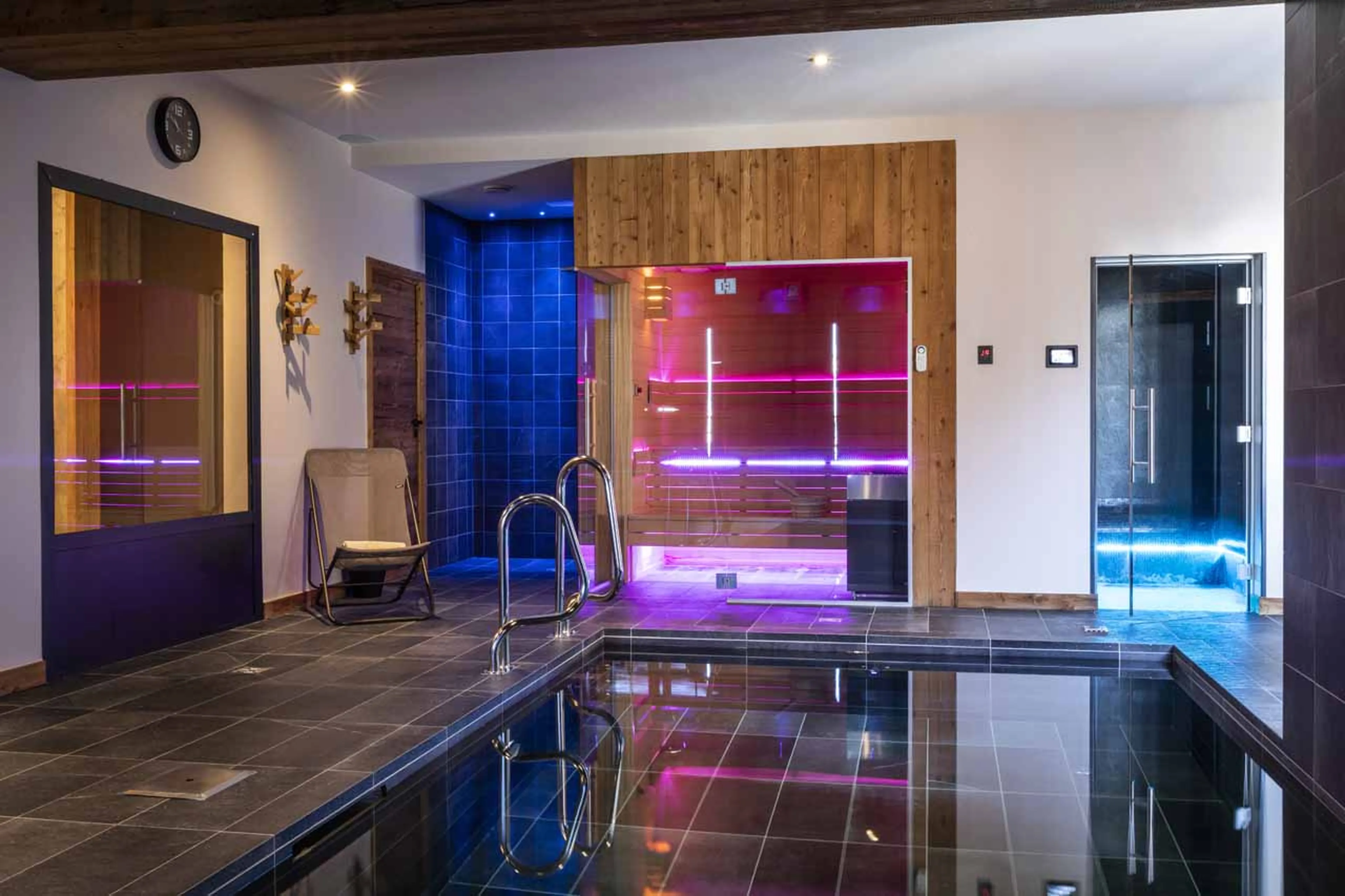 Sauna and hammam at Chalet Golden Jubilee in Val Thorens