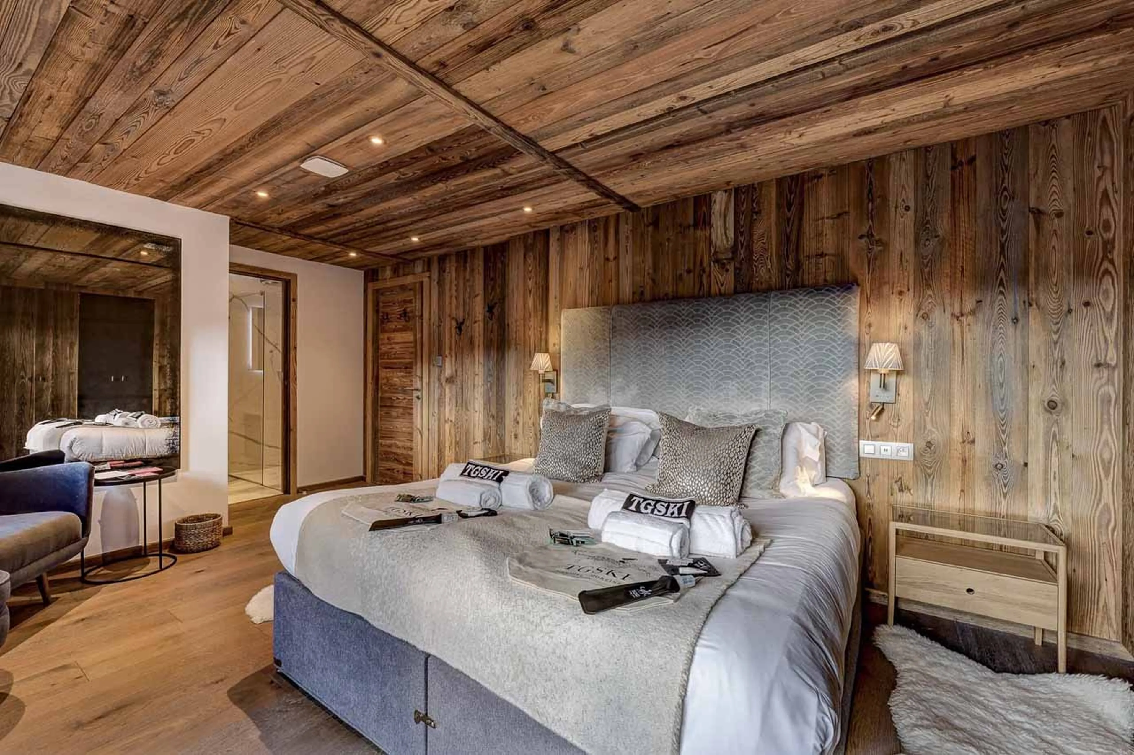 Bedroom three at Chalet Goldilocks in Morzine